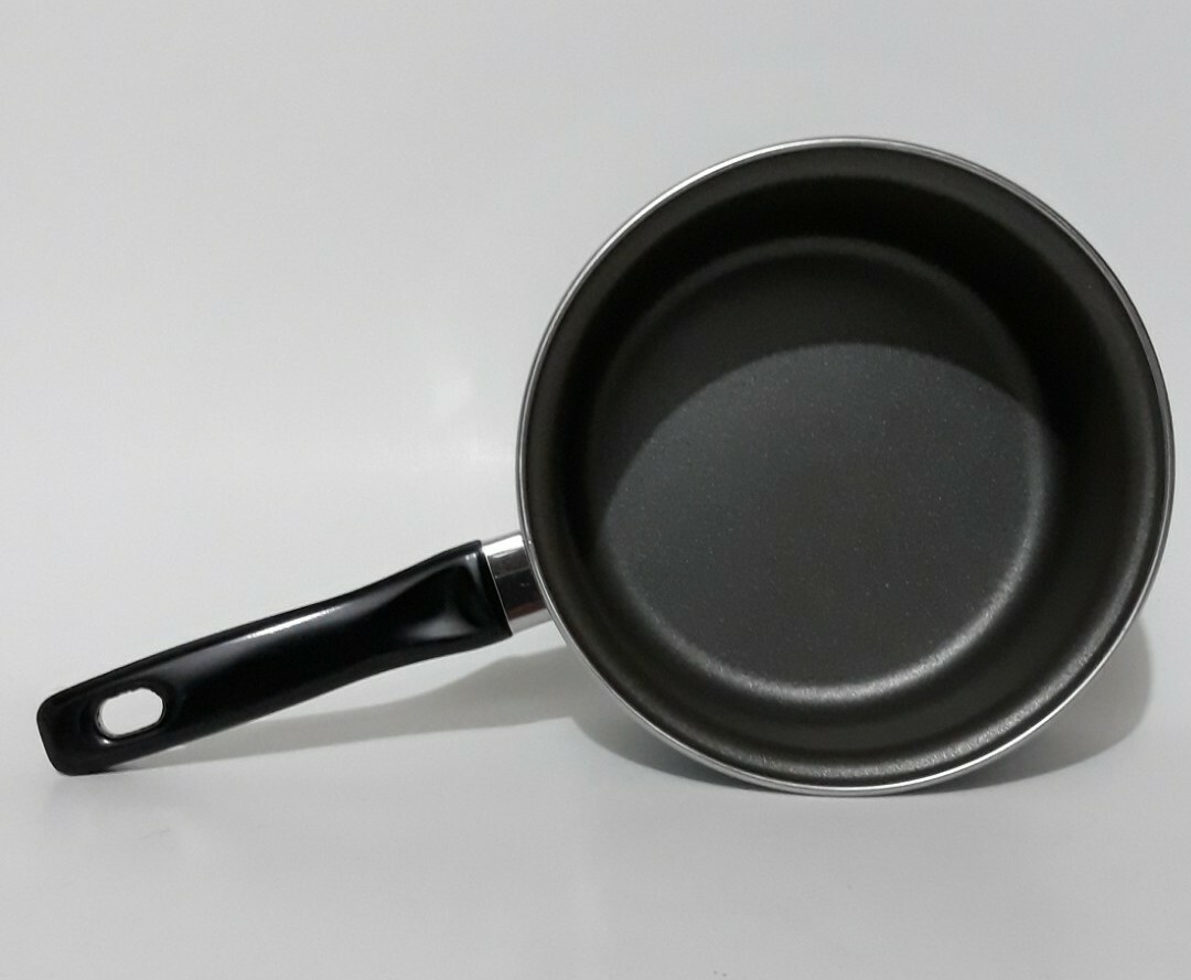 Lucent Non-Stick Cookware 1 Qt – 6 Inch Sate Blue Open Saucepan Made In Spain