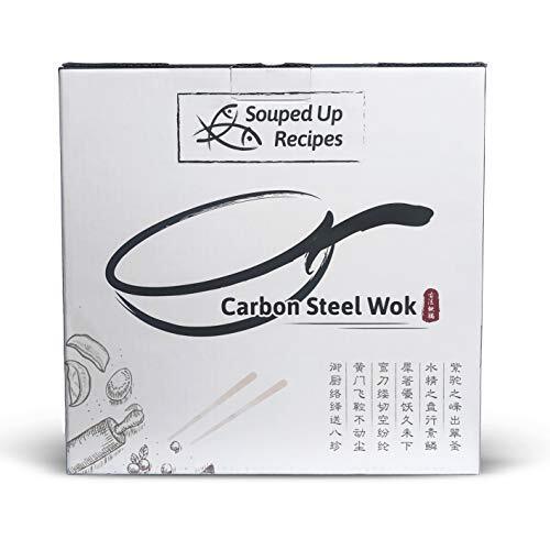 Carbon Steel Wok for Electric, Induction and Gas Stoves USA.
