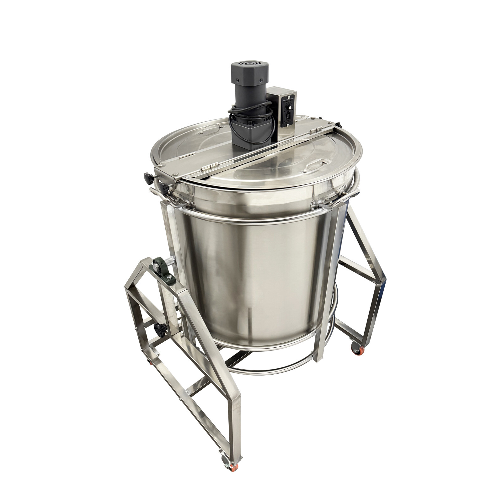 110V Automatic Hot Pot Bottom Frying Machine Commercial Sauce Boiling Machine