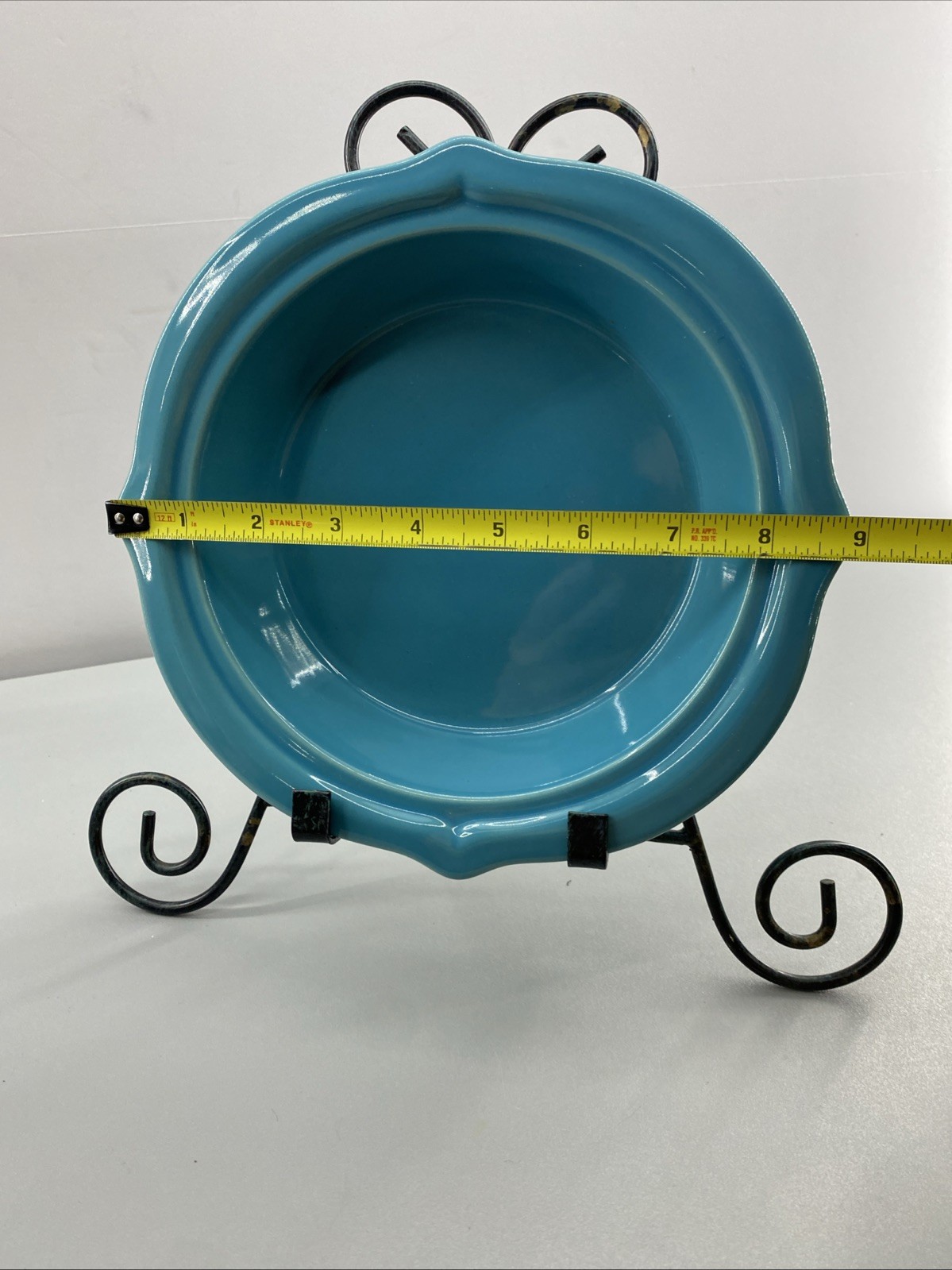 CHANTAL TALAVERA COLLECTION ~ TURQUOISE CASSEROLE BAKER ~ 5 Qt. ~ 9″ x 1.5″ New