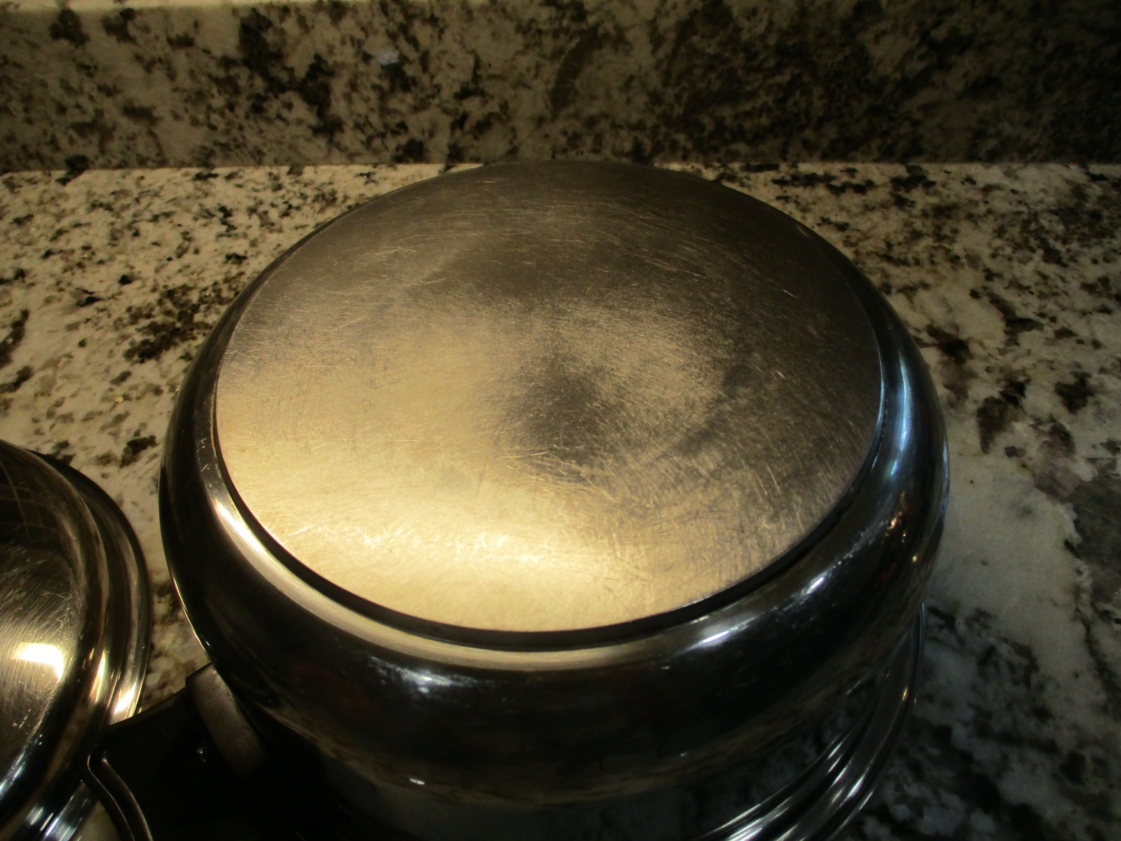 Multi Core 4 Quart Stainless Steel 5-Ply All Purpose Cooker Pot with Vent Lid