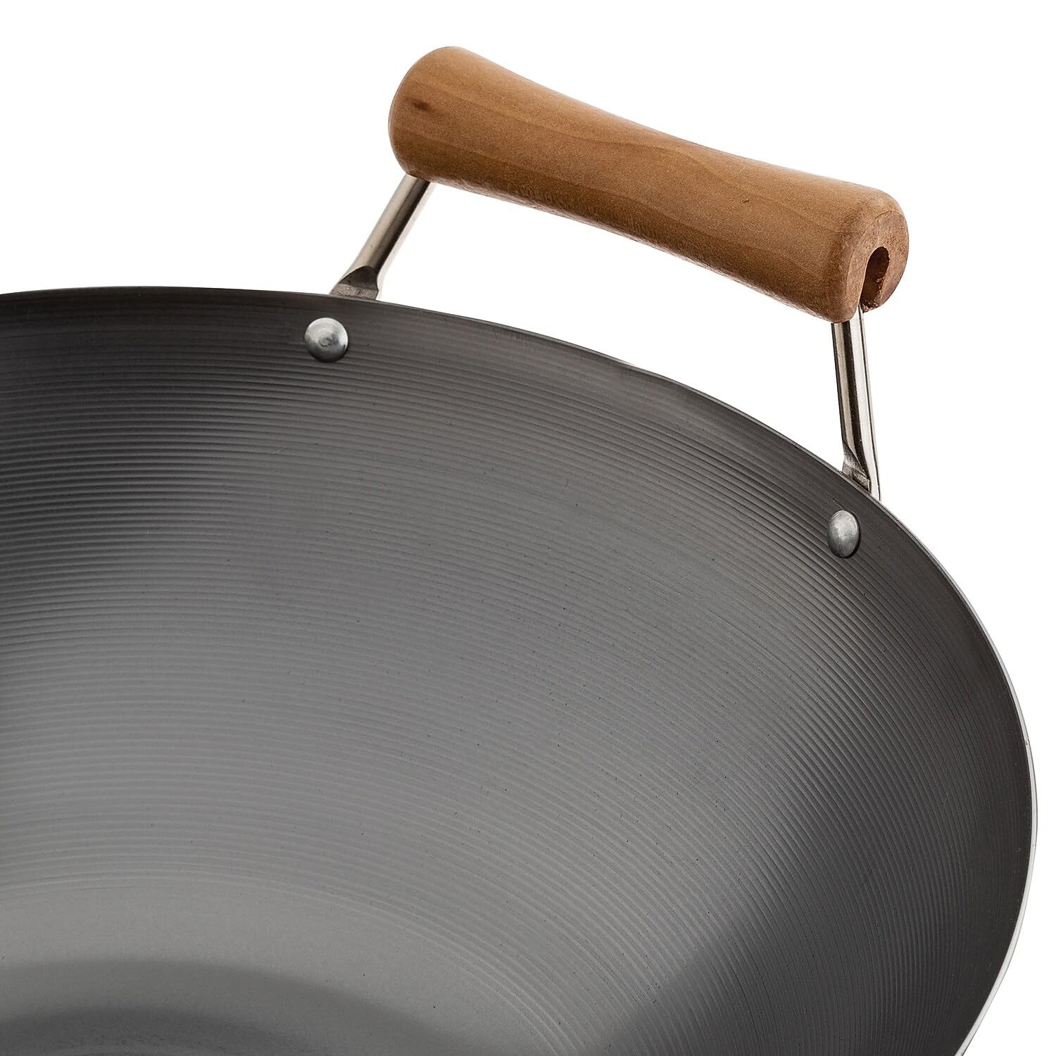 JOYCE CHEN Classic Series 14-Inch Uncoated 14 inch, 14″ Wok Set