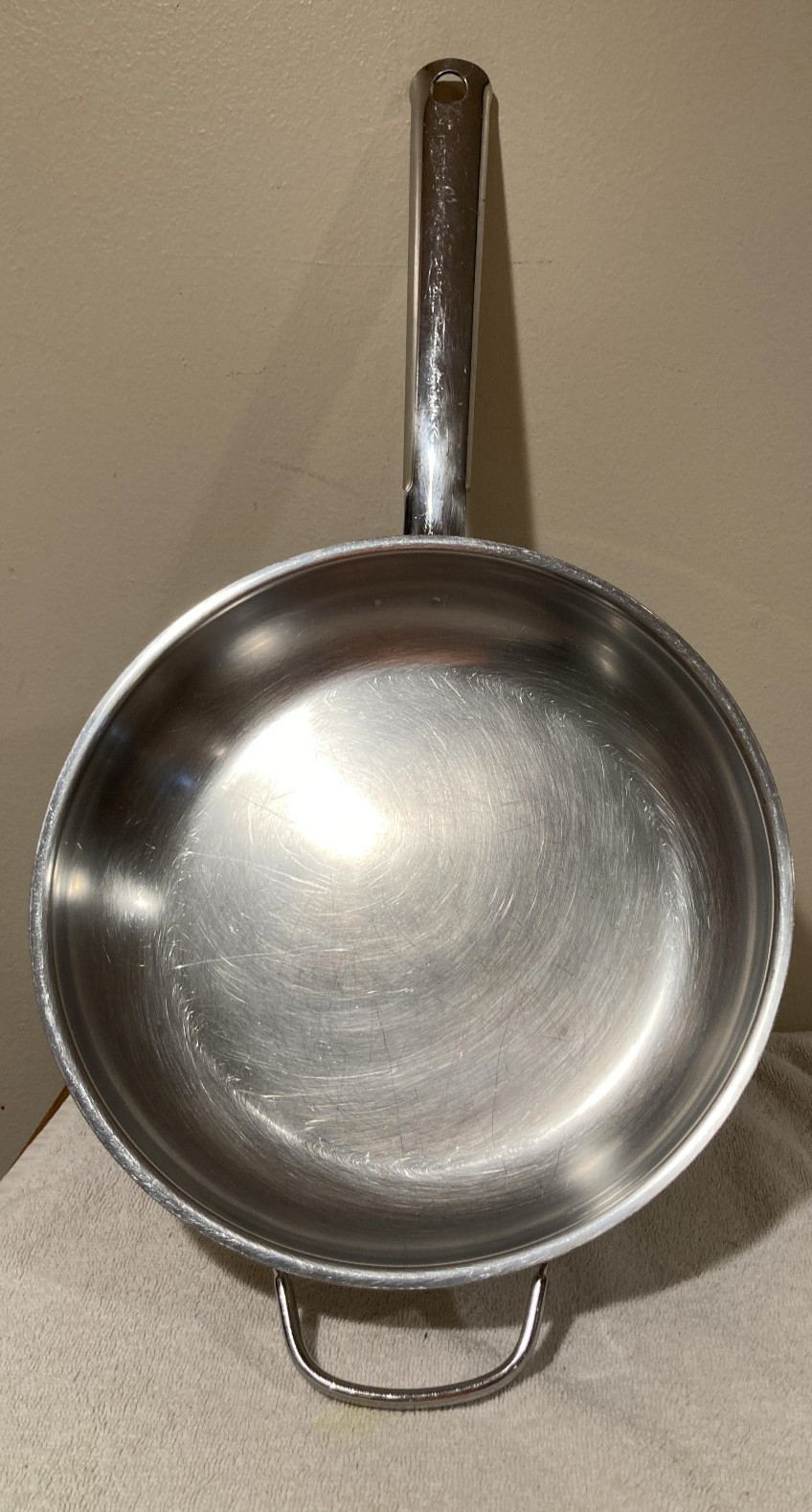 Cuisinart 10 1/4″ Saute Frying Pan Skillet 922-26H 18/10 Stainless Steel Copper
