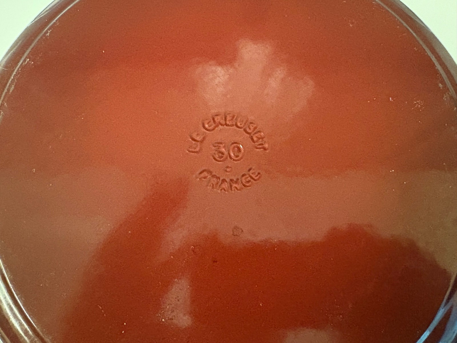 Le Creuset 30cm Signature Cast Iron Risotto Pot -RED NEW WITHOUT BOX