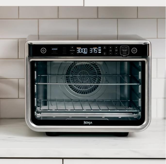 Ninja DT255CO Foodi Smart XL Pro Air Oven, 1800 Watts, True Surround Convection