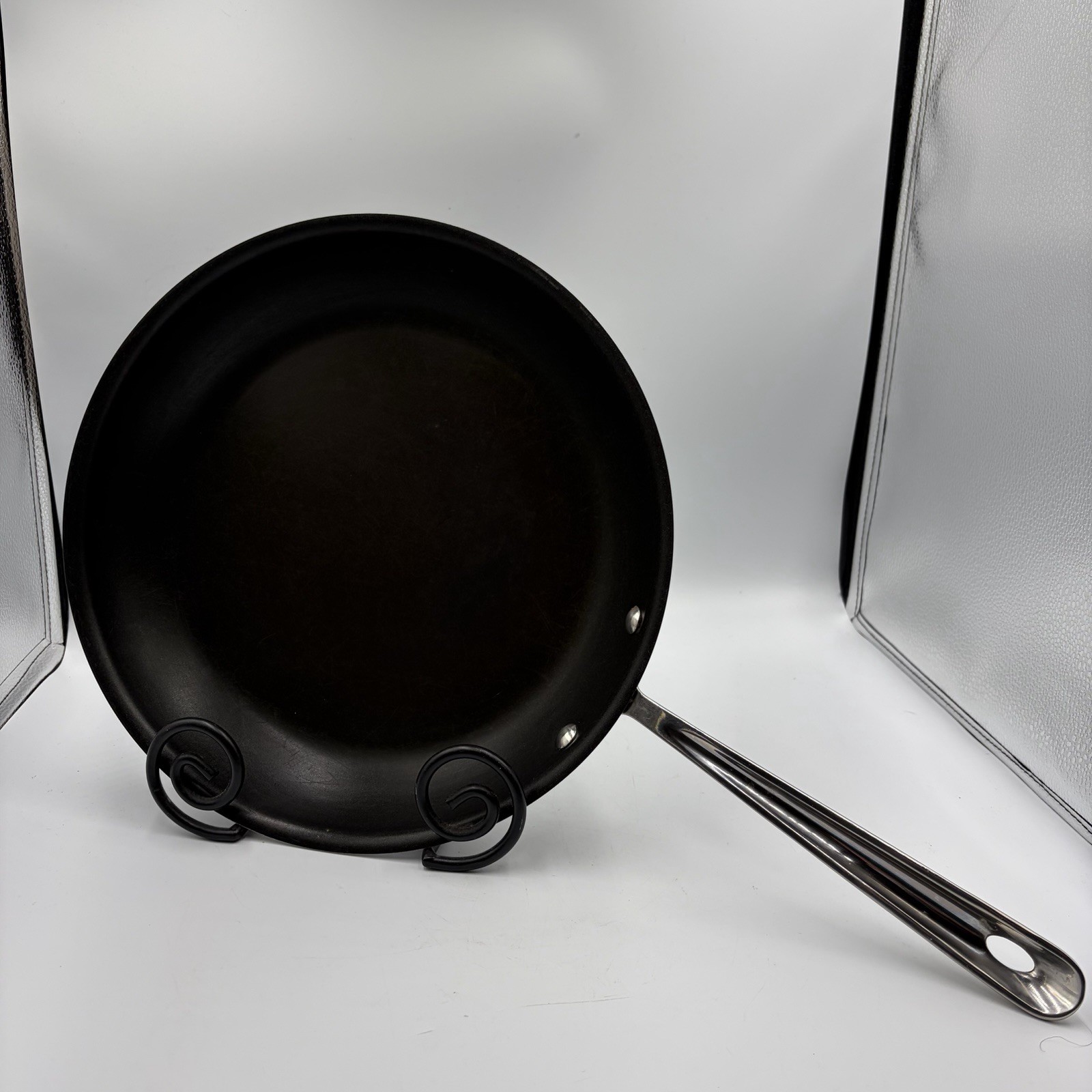 All Clad 12 Inch Fry Pan Master Chef Stainless Skillet Metalcrafters Non stick