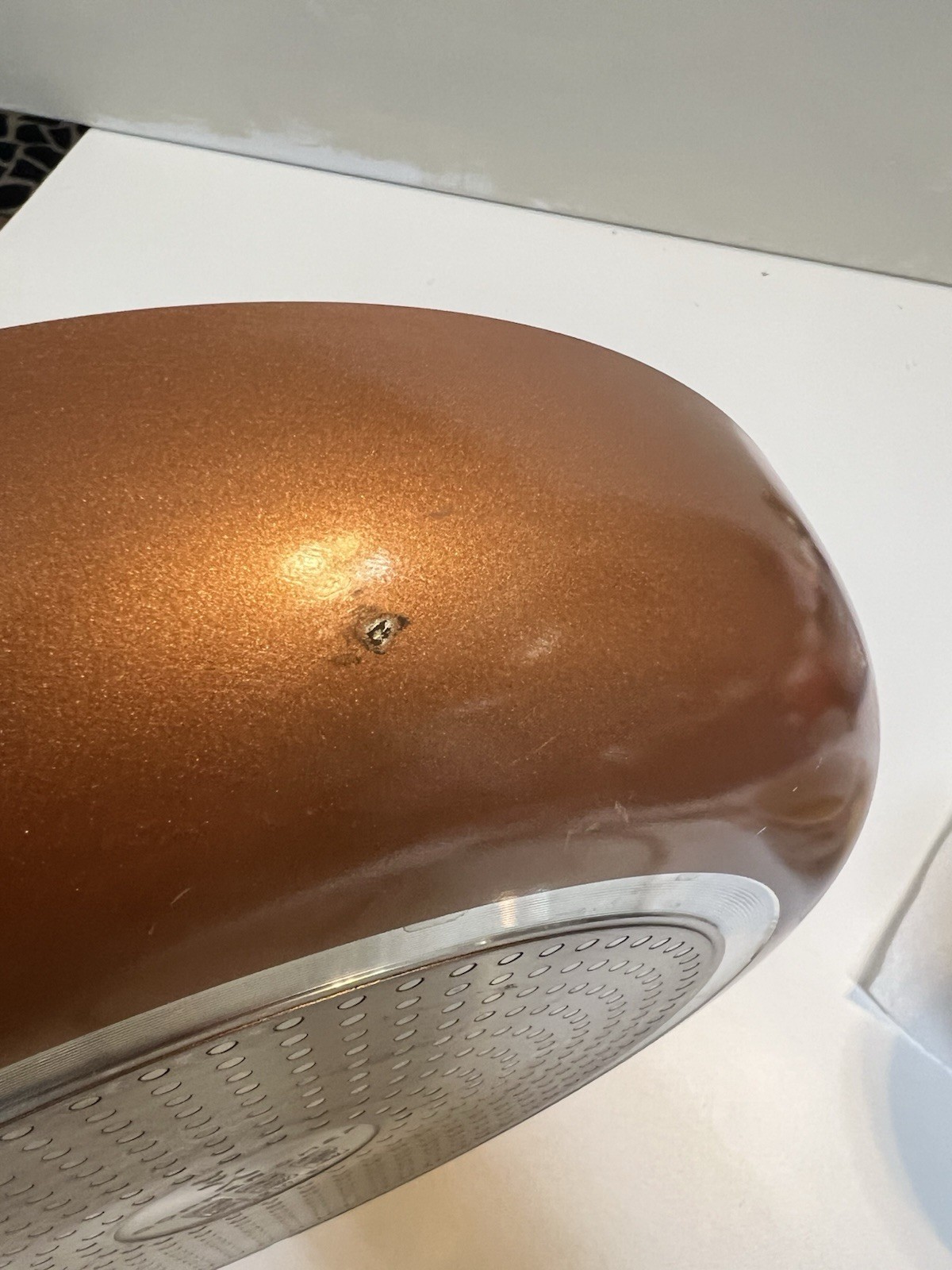 Copper Chef Non-Stick 12” Skillet With See Thru Lid Oven Safe Non Stick Surface