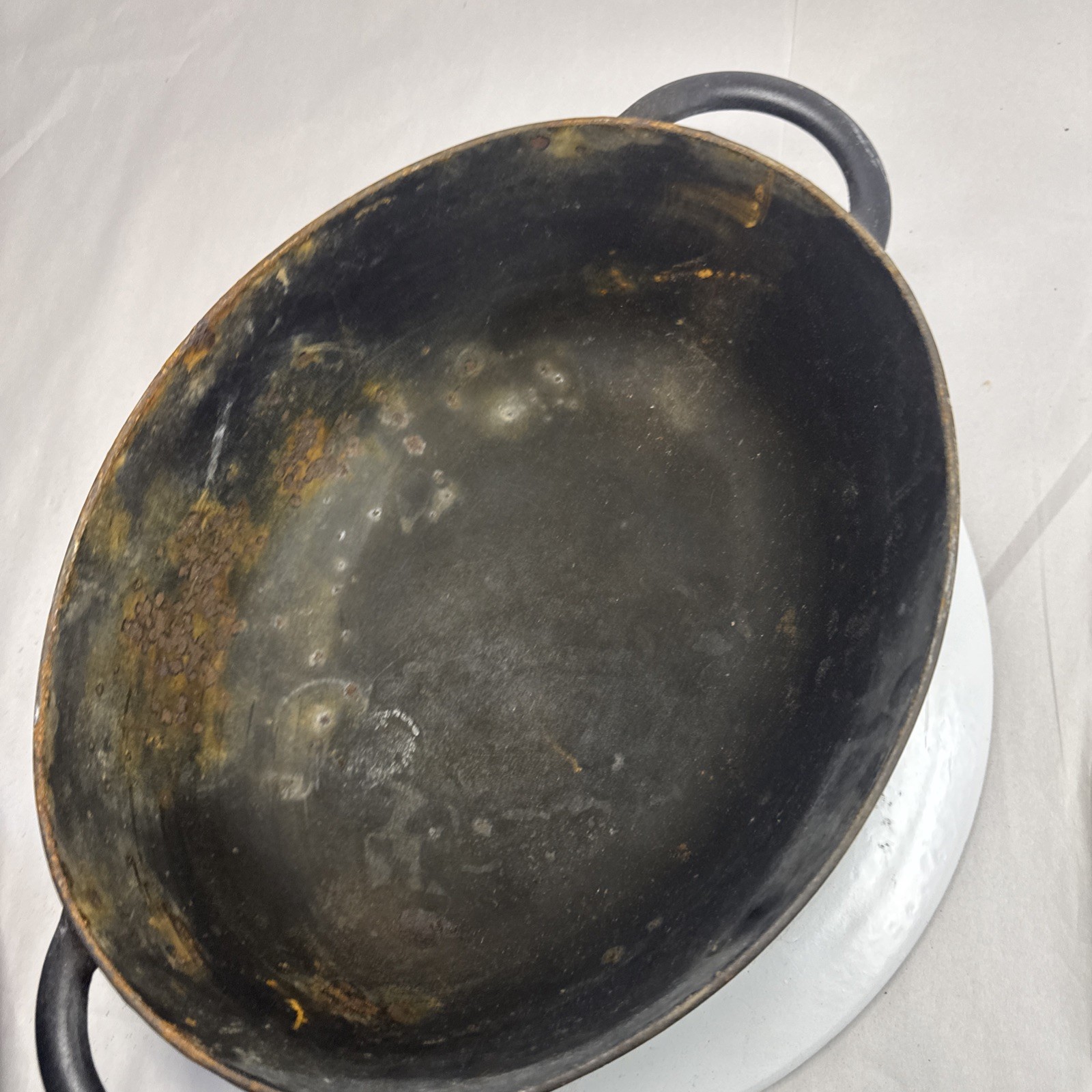 Paul Bocuse Nomar Cast Iron Oval Roaster Dutch Oven #33 Made In France RARE