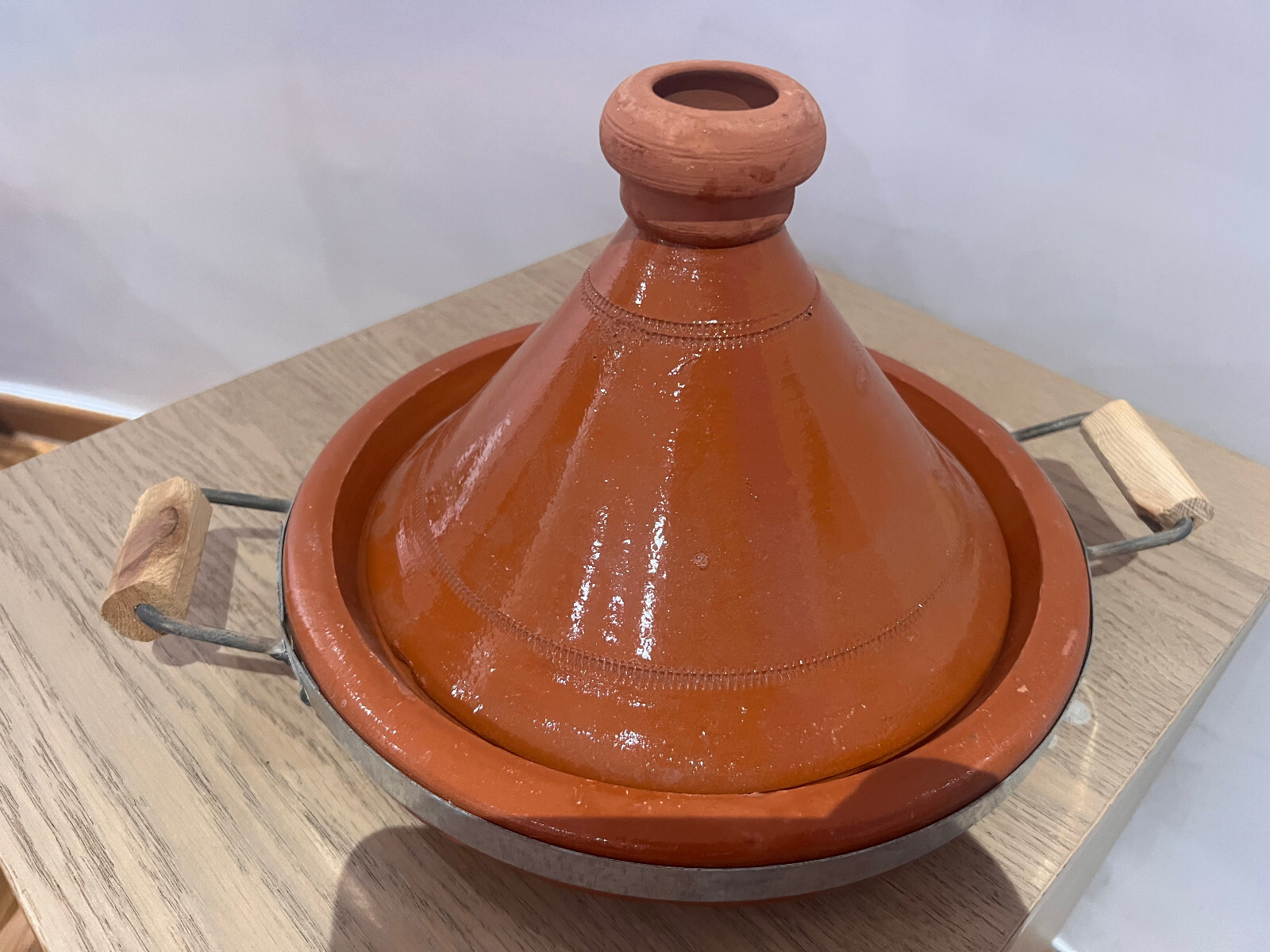 Handmade moroccan tagine for cooking & serving 20 *28 cm