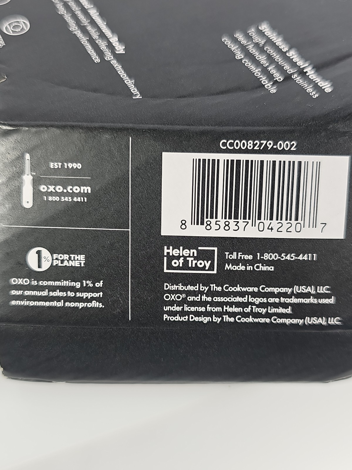 OXO Enhanced 8″ Frying Pan Skillet Diamond Reinforce PFAS-Free Ceramic Coating