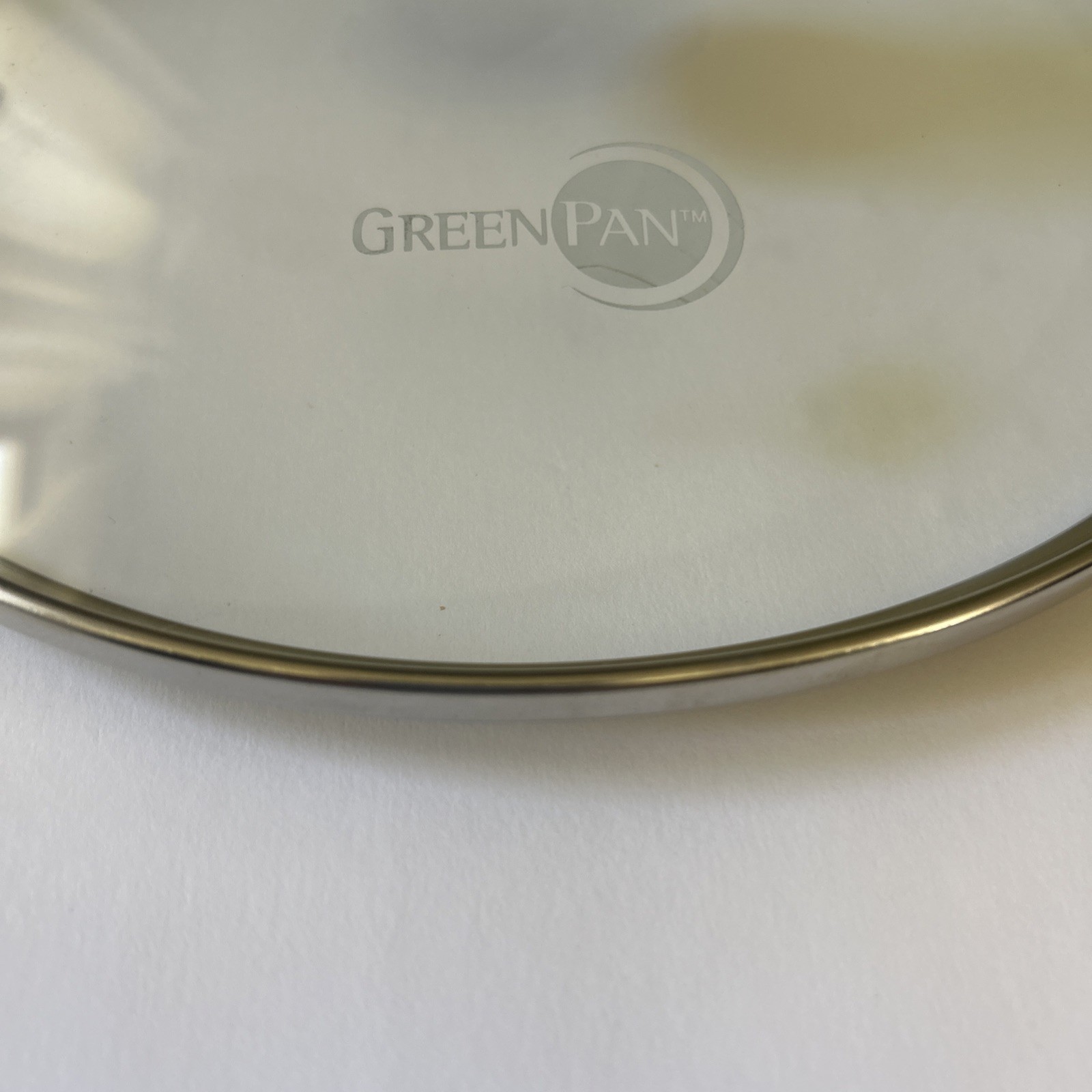 Green Pan Glass Replacement Lid Black Knob Skillet Pan Pot 9.25” Dia 8.75”inside