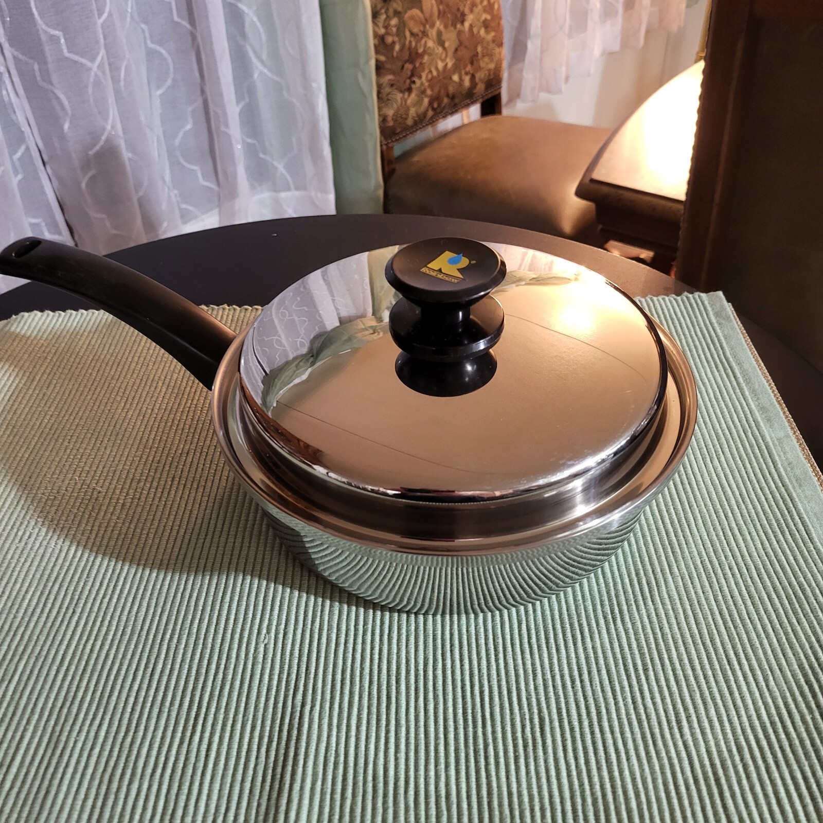 VTG RAINBOW SAUCE PAN POT COOKING SYSTEM 8″ LID SURGICAL STAINLESS STEEL 🇺🇸
