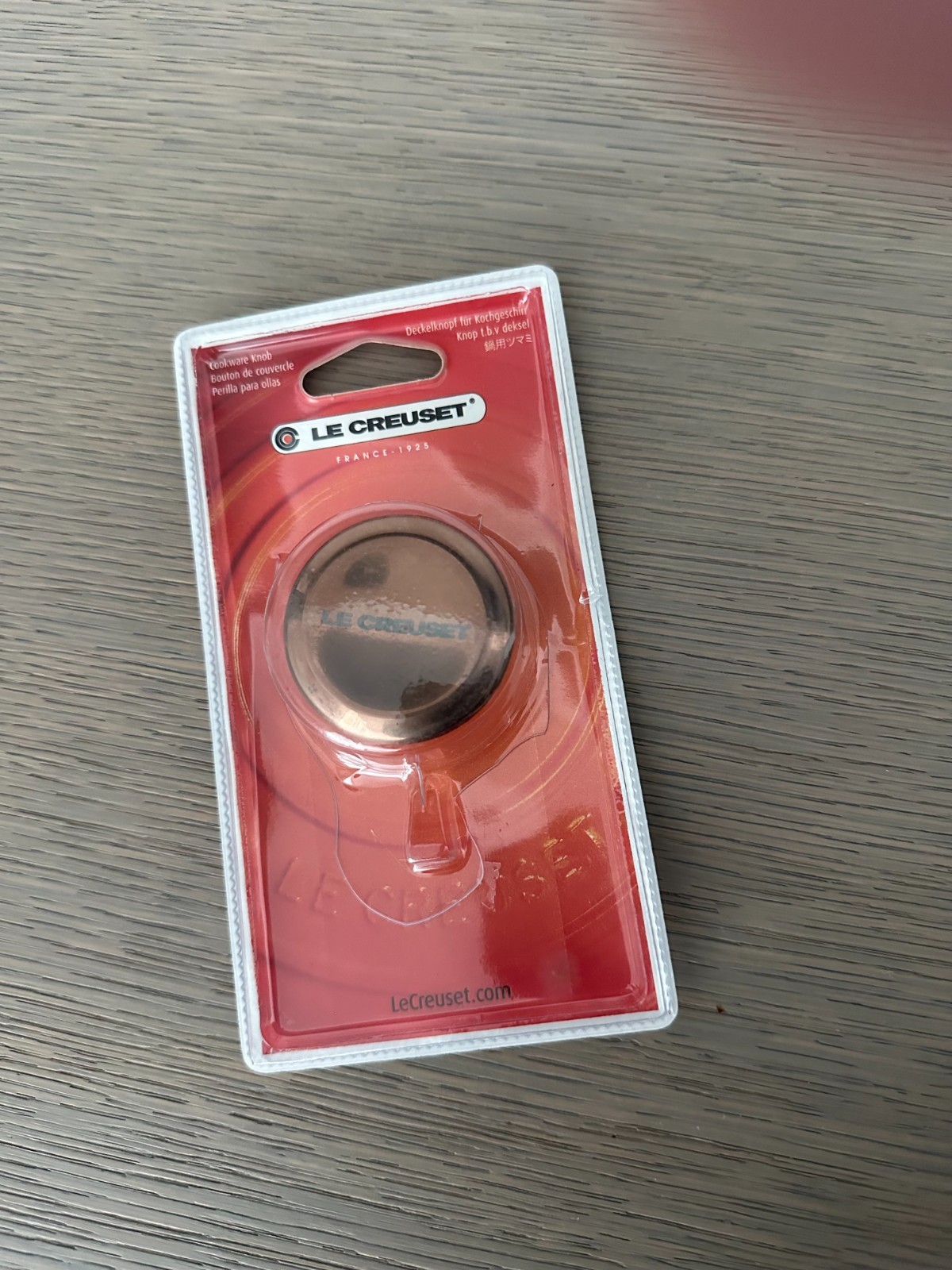 Le Creuset Signature Copper Medium Knob, 1.9-Inches