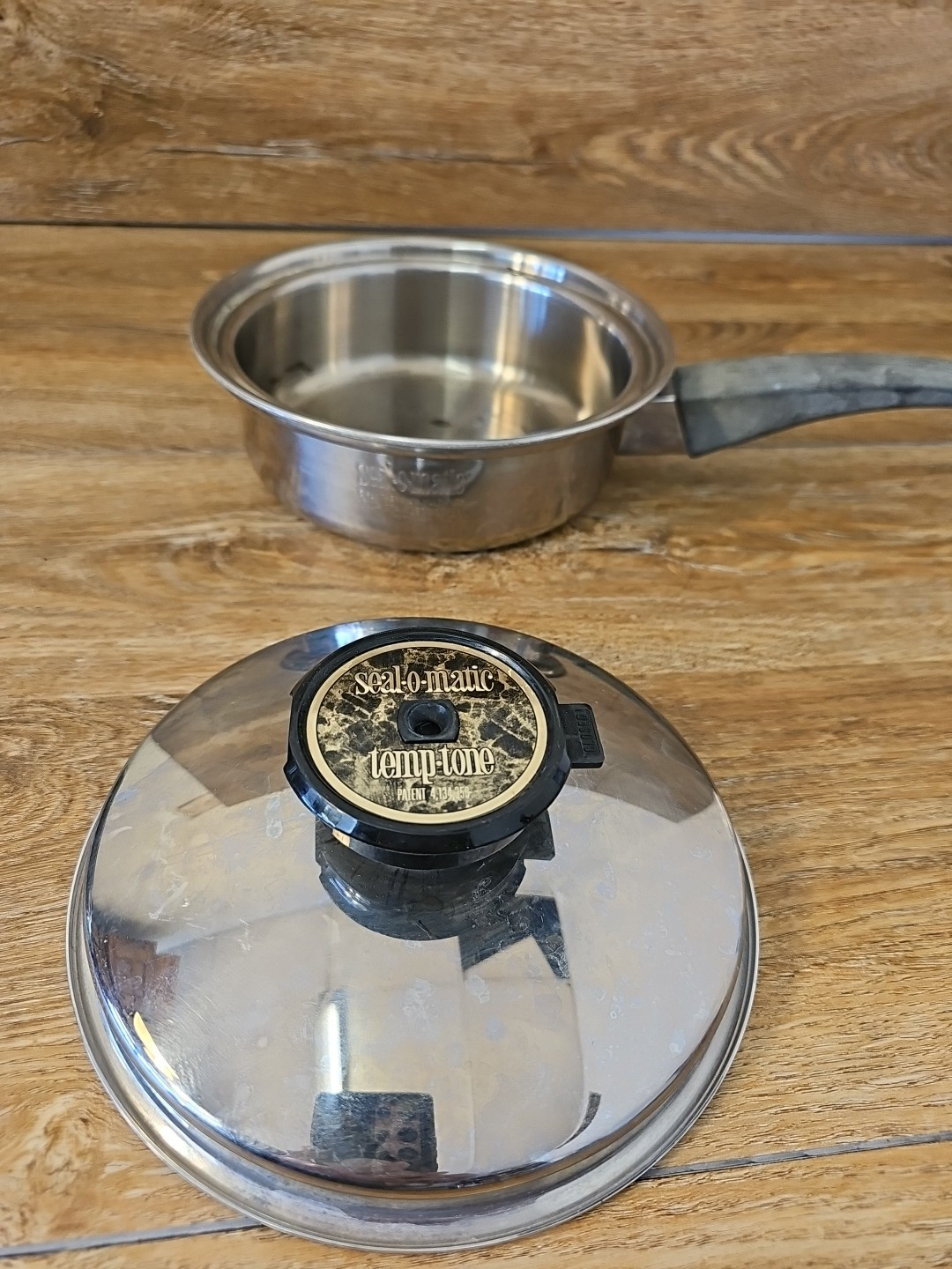 Seal O Matic Thermium Multi Plex Stainless Steel 8″ Sauce Pot With Lid