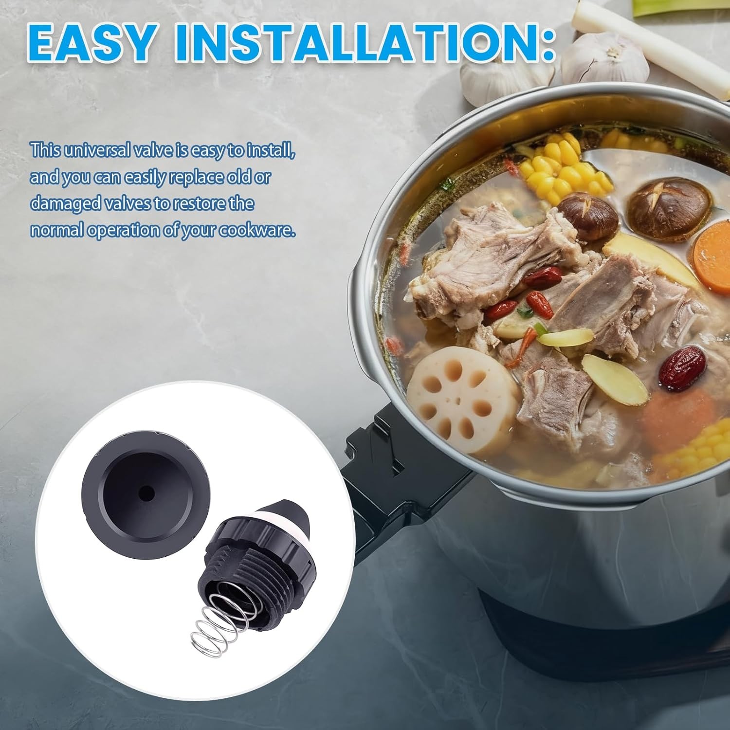 Pressure Cooker Universal Valve Fits Many Royal Prestige Pressure Cooker Models