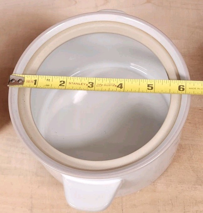 Noritake Woodstock Stoneware 8354 Bean Pot 8 X 6 Inch