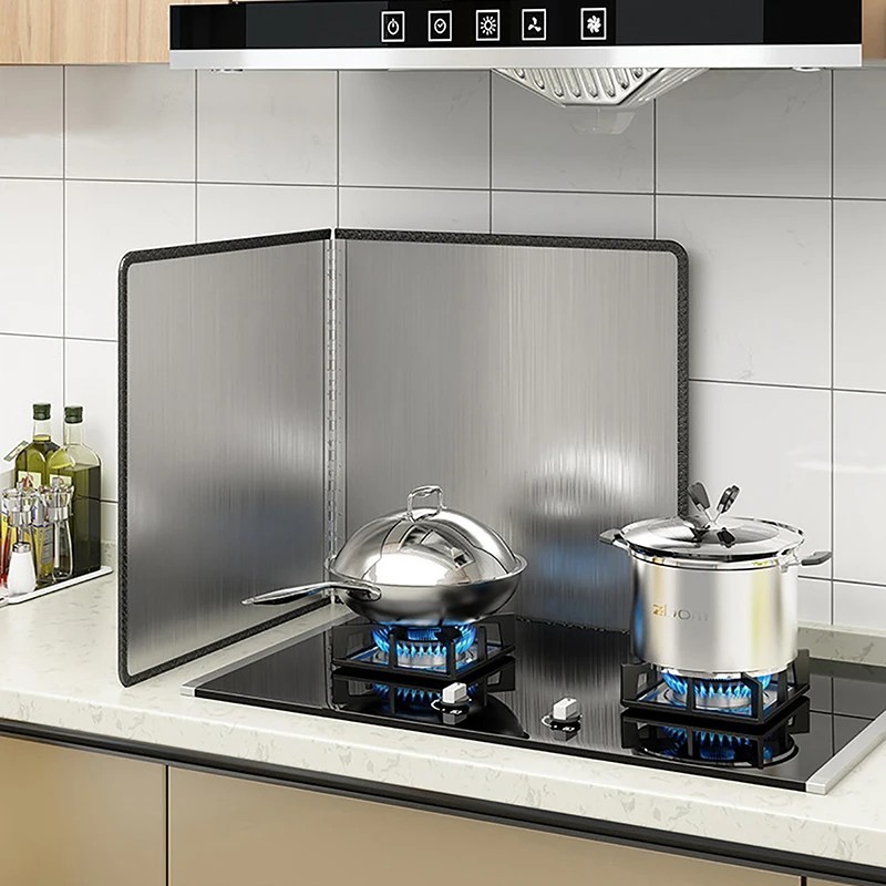Stainless Steel Oil Splatter Screen Frying Pan Grease Guard