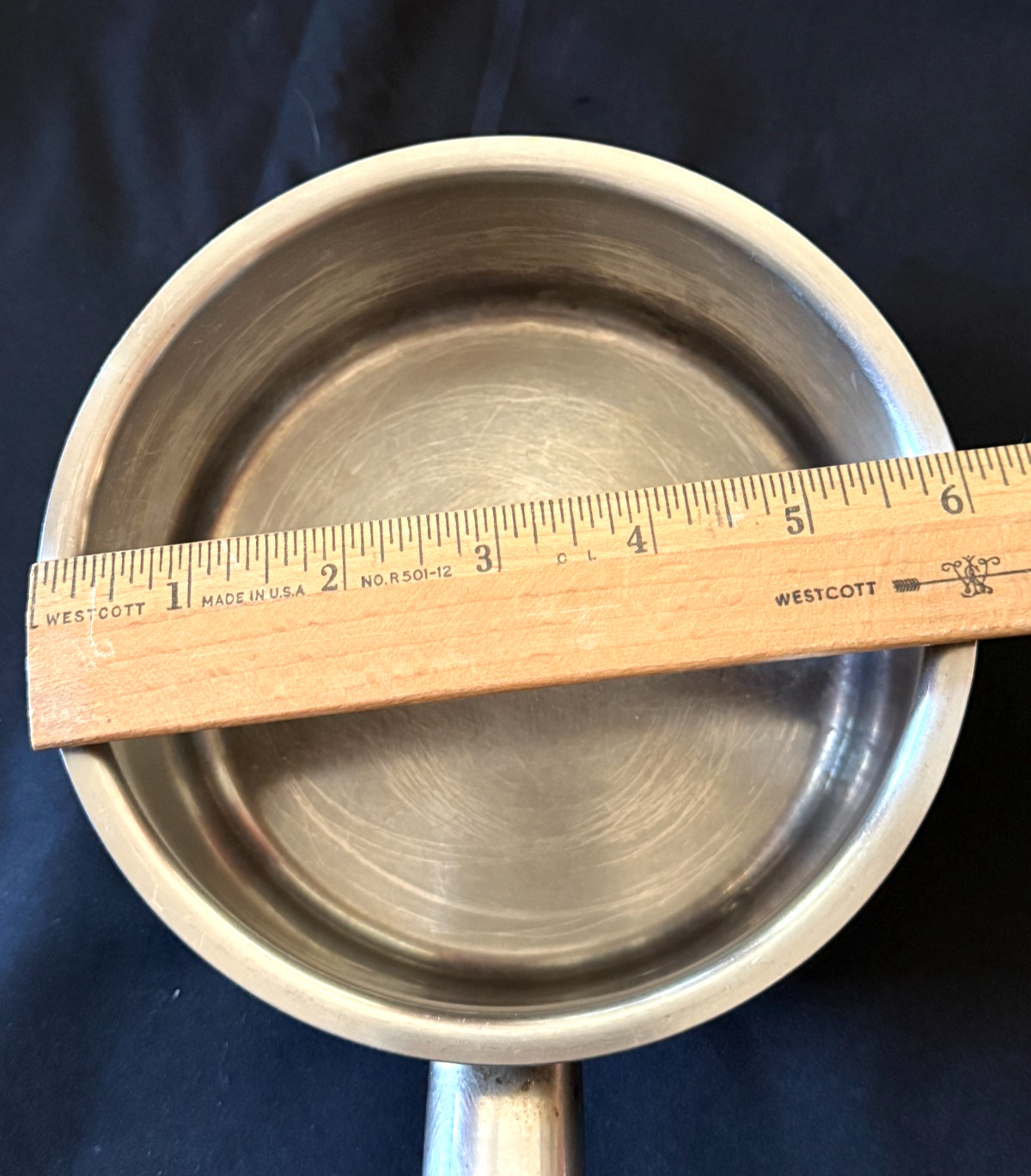 Tools of the Trade Royalty 18/10 Stainless Steel 3.5 Cup 6 in Sauce Pan with Lid