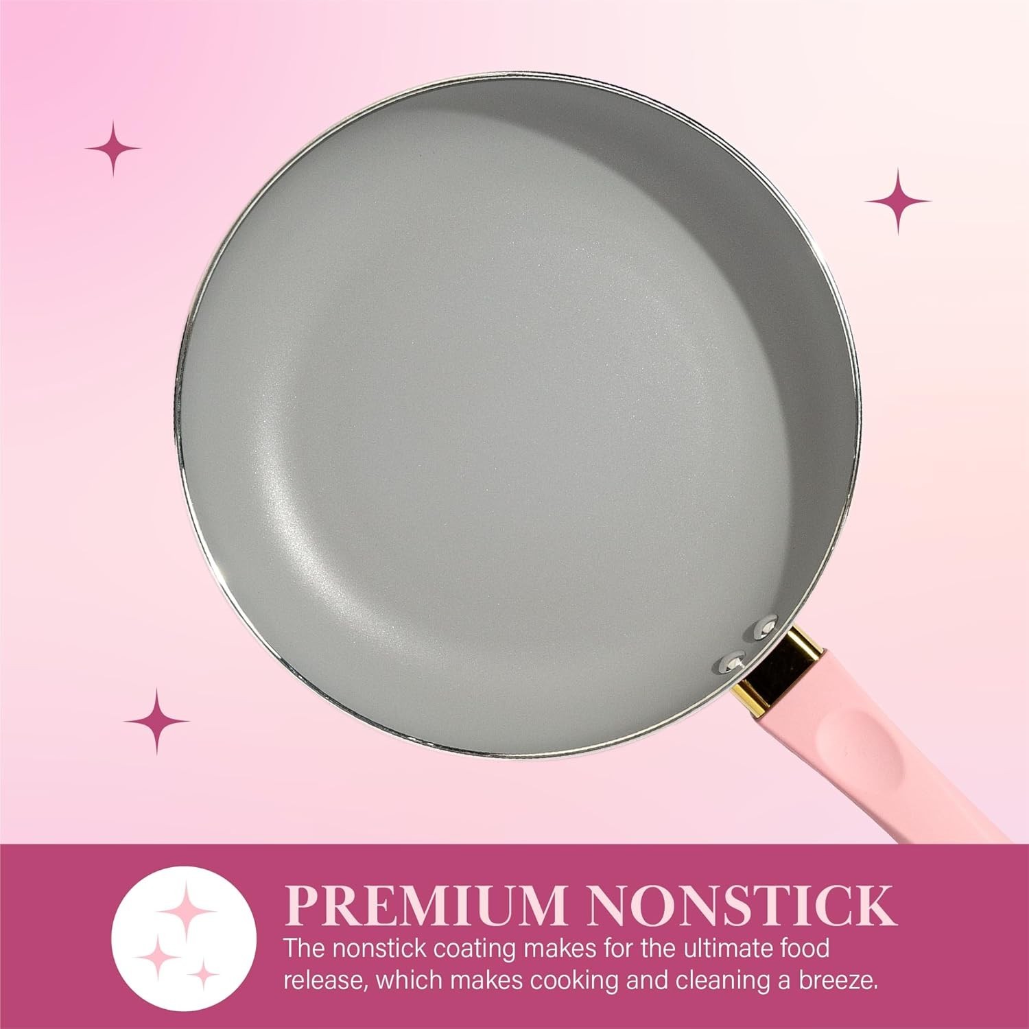 Epic Nonstick Pots and Pans Set, Multi-layer Nonstick Coating, Tempered Glass…