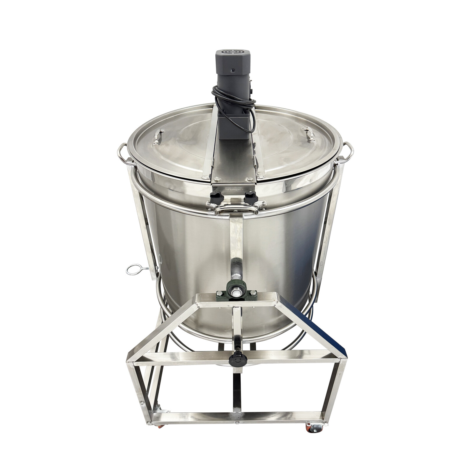 110V Automatic Hot Pot Bottom Frying Machine Commercial Sauce Boiling Machine