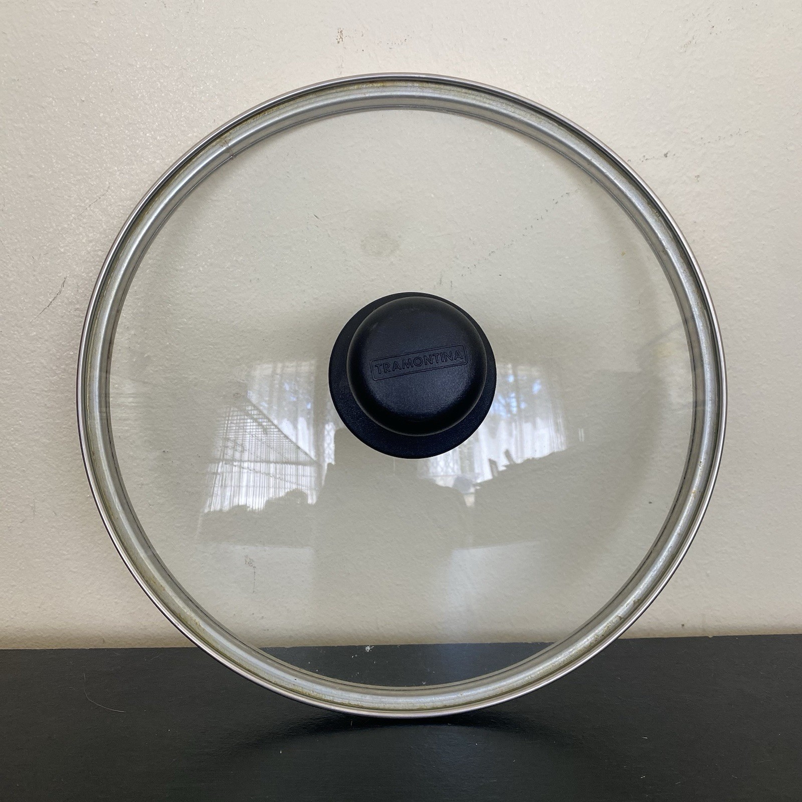 9” Inch Replacement Tramontina Round Glass Lid For 8 1/2″ Pot Pan | Knob Handle