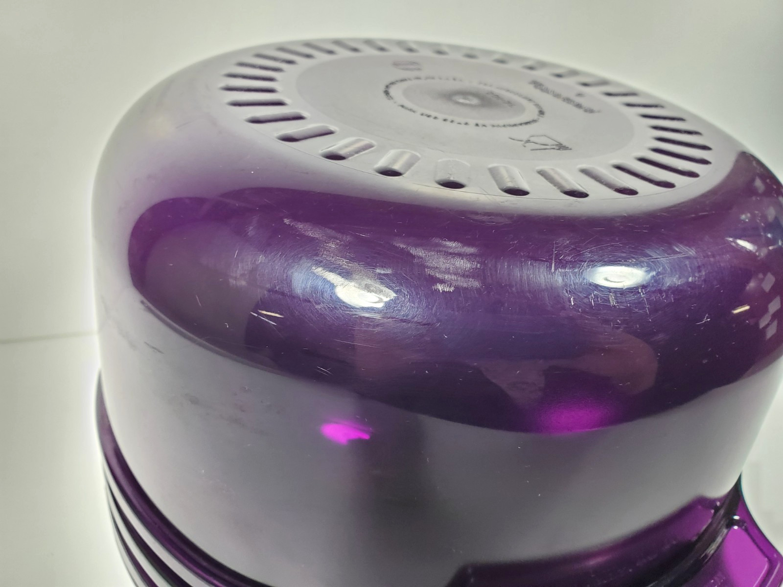 TUPPERWARE Purple Microwave Cooker Steamer 5 Pc Set