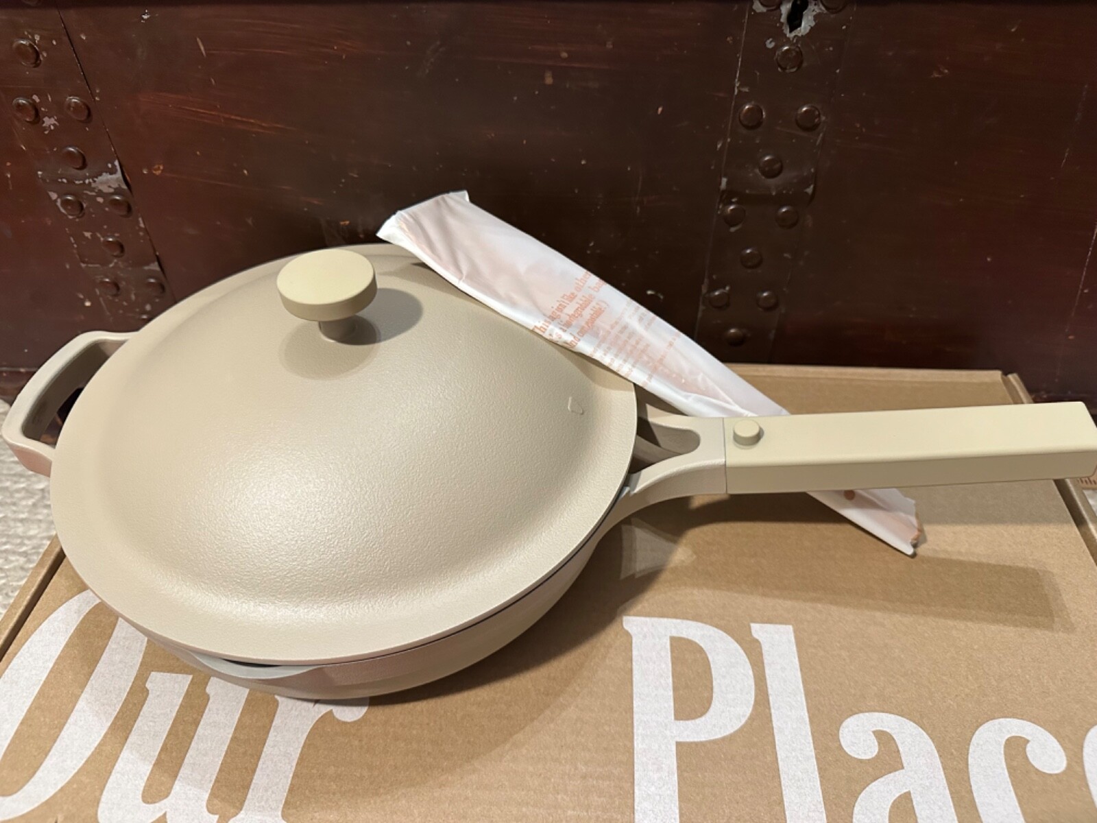 Our Place Always Pan 2.6 Qt 10.5” w/ Wooden Spoon + Steamer Basket -2.0 Steam