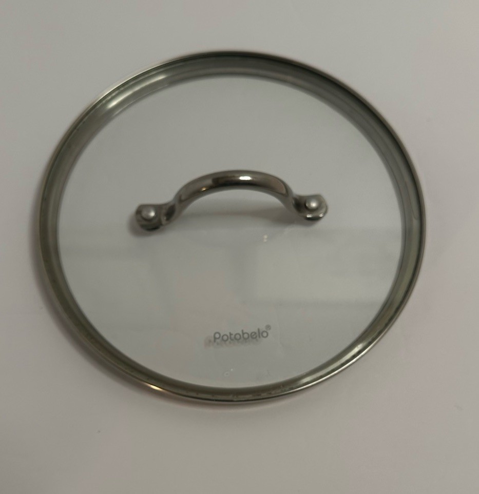 Potobelo Glass Replacement Lid 8” Inside Rim 7.5”