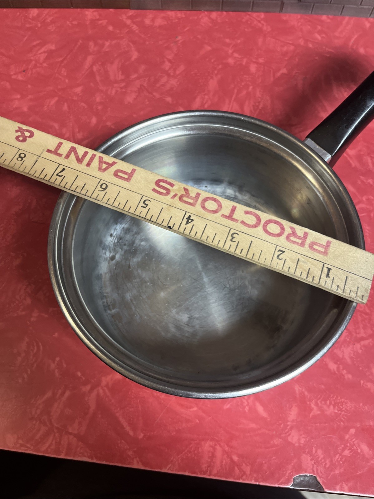Saladmaster Stainless Saucepan 1.5 Quart No Lid USA T304S 6 Inch x 2.5 Inch