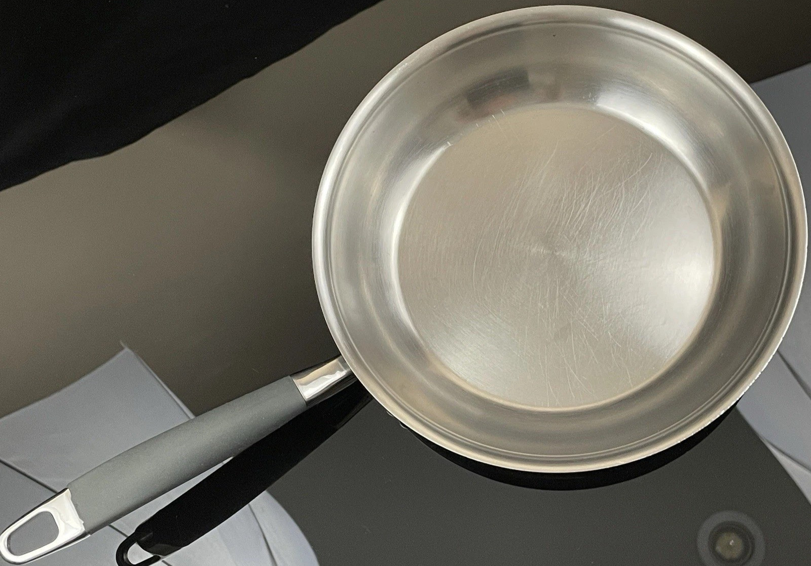 Vtg Royal Prestige 5 Ply Stainless Steel 8″ Skillet / Frying Pan Waterless Cook