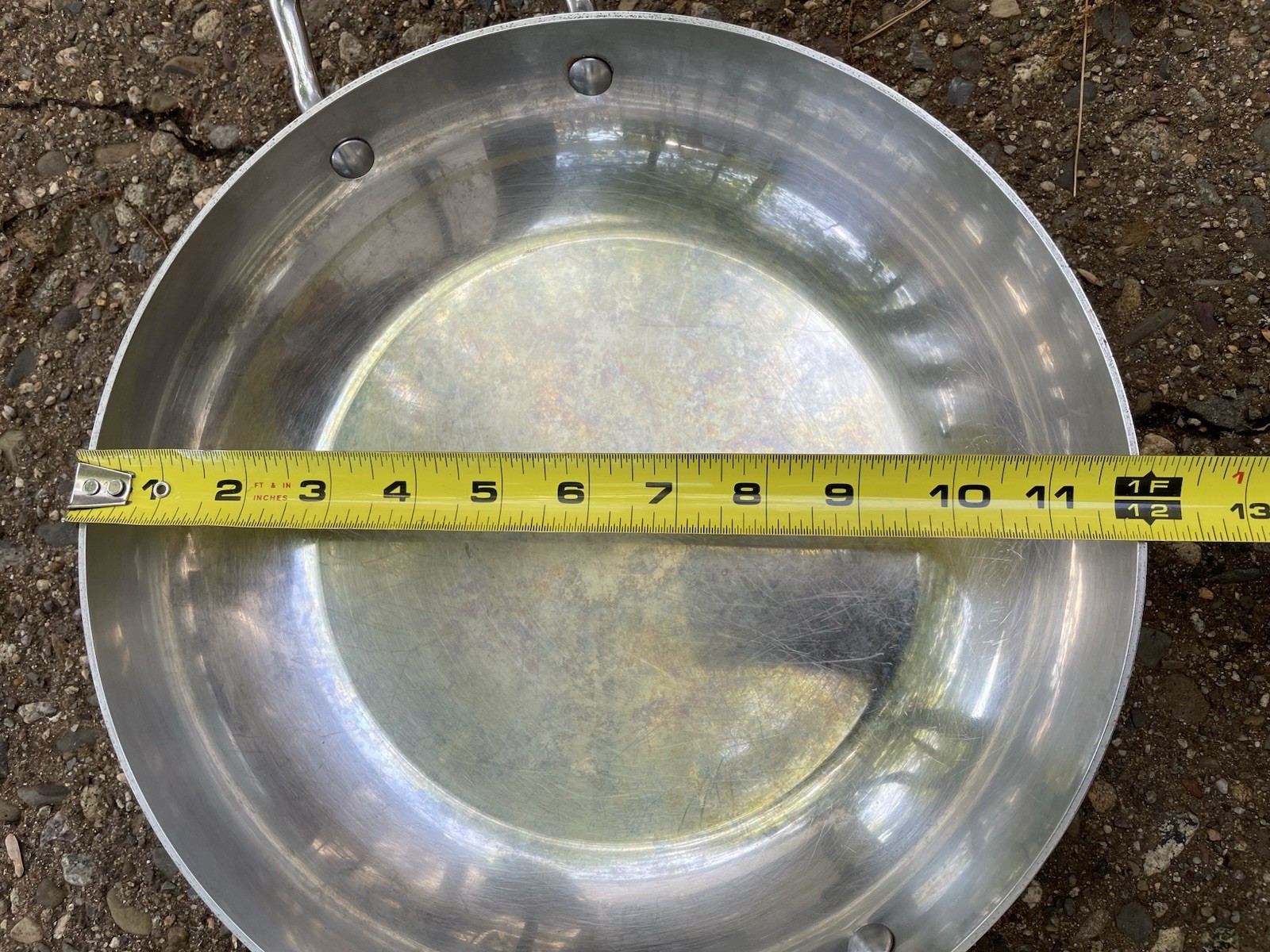 Member’s Mark 12 Inch Sauté Fry Pan TriPly Stainless 80116/92 NSF No Lid