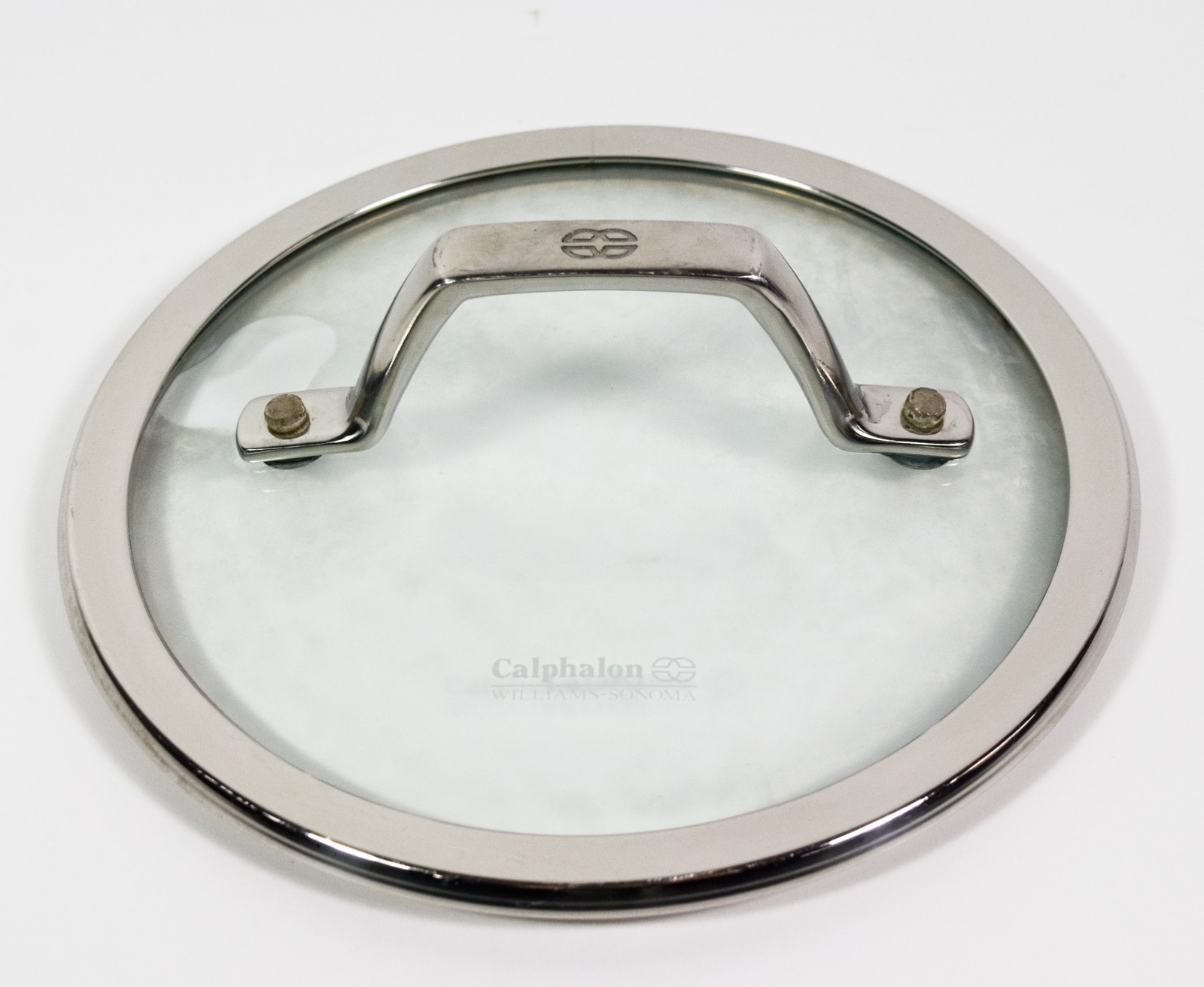 Calphalon 6.75″ Inner Rim 7.5″ Outer Rim Glass/Stainless Replacement Lid 0814915