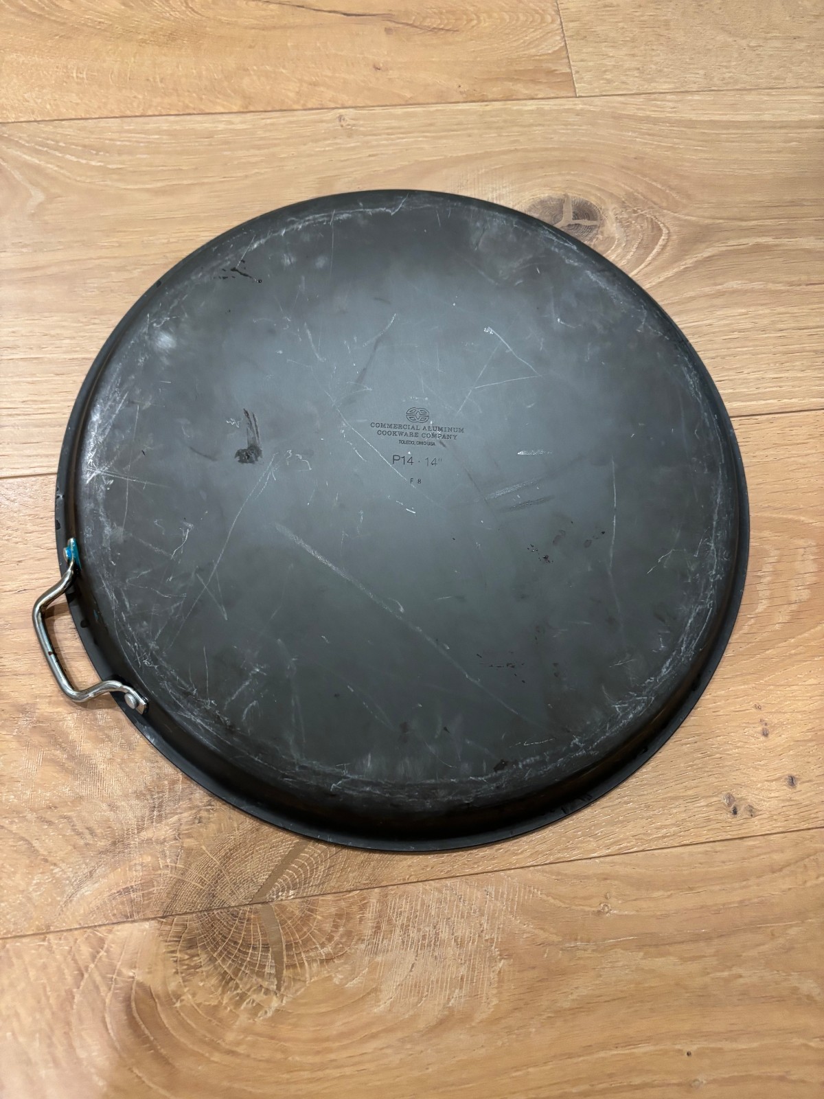 FDx Pre-Calphalon Vintage 1968 Hard Anodized Commercial Aluminum PIZZA PAN P14