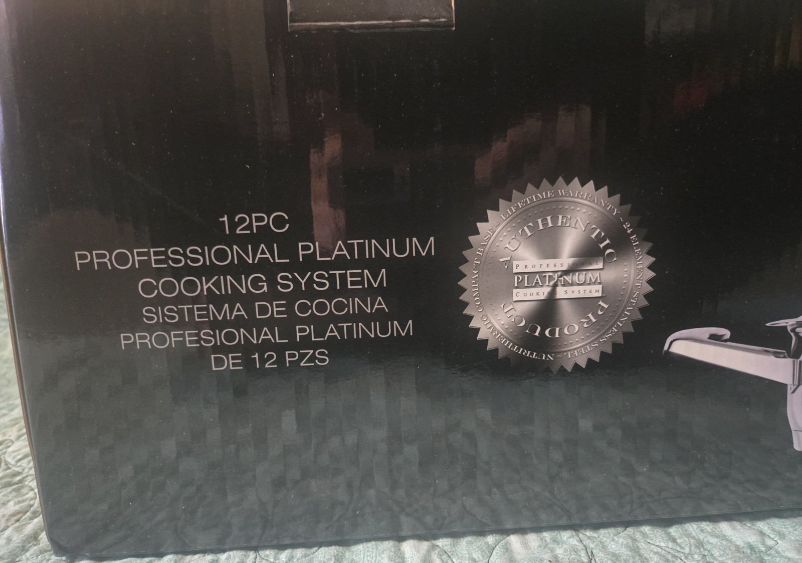 BRAND NEW Professional Platinum 12-Piece Stainless Steel Pan Set w/ Lids