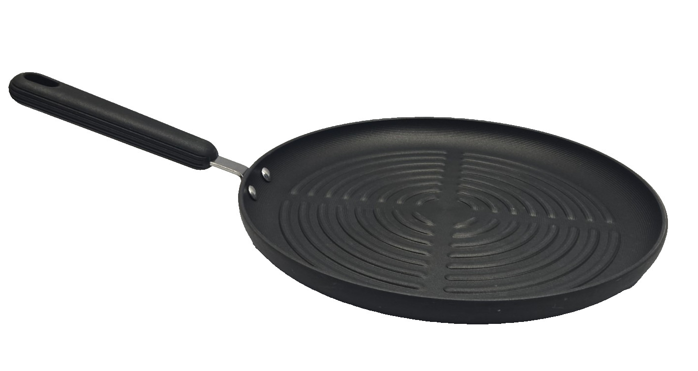 Meyer Circulon Frying Pan Round Skillet Nonstick 12 Inch 30cm Hard Anodized Gray