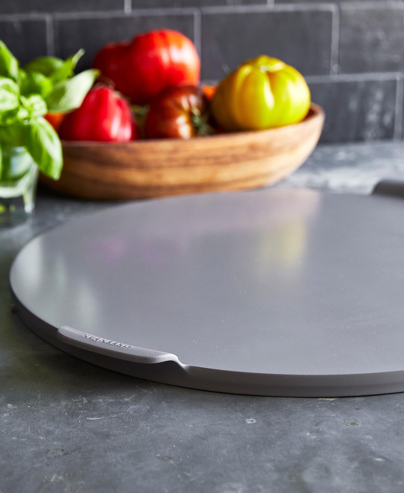 16.5 Inch Ceramic Nonstick Pizza Pan Cast Aluminum Oven Safe Healthy Cooking