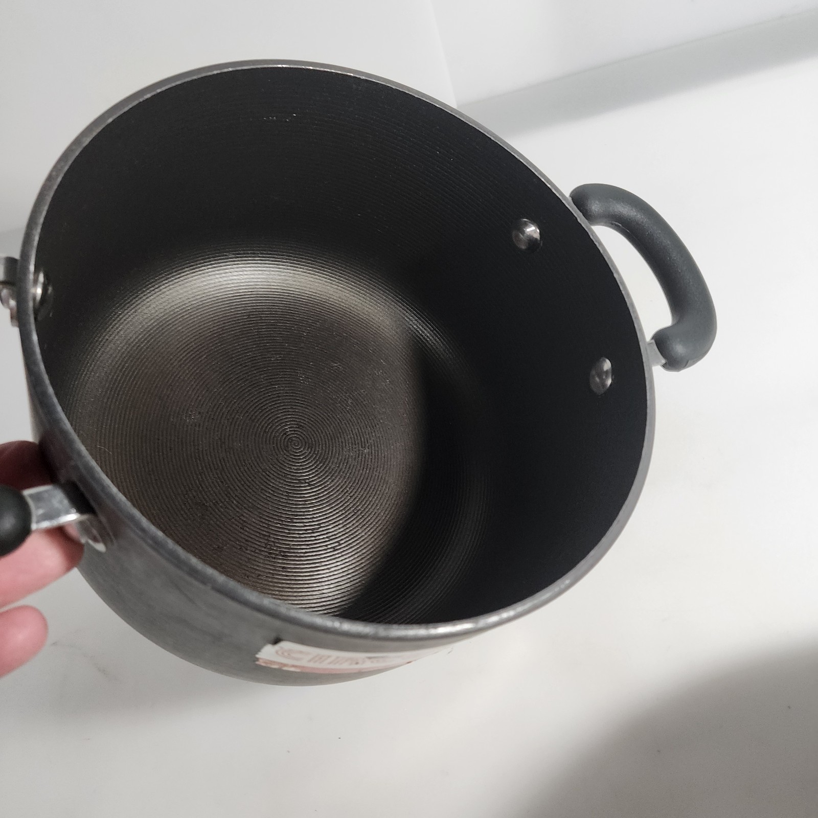 Circulon Meyer Stock Pot Pan 3.5 QT. Hard Anodized Non-Stick with Dome Lid