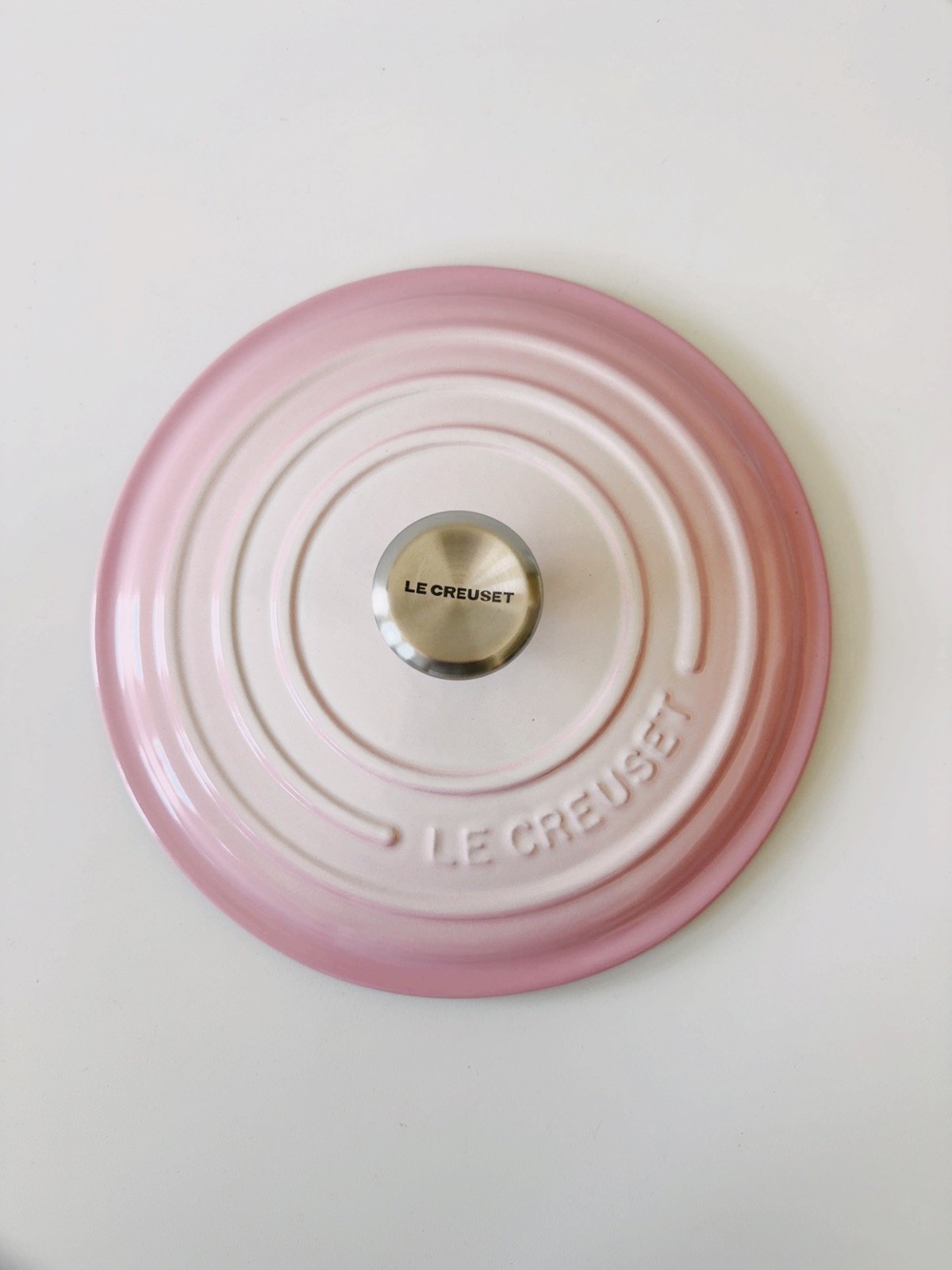 Le Creuset OMBRE PINK Signature Cocotte Ronde 22cm 3.5qt ULTRA RARE