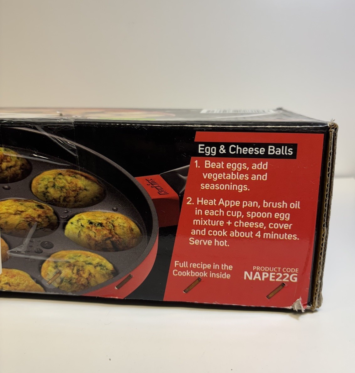 Hawkins Nonstick Appe Pan with Glass Lid, 12 Cups, Black ~ NAPE22