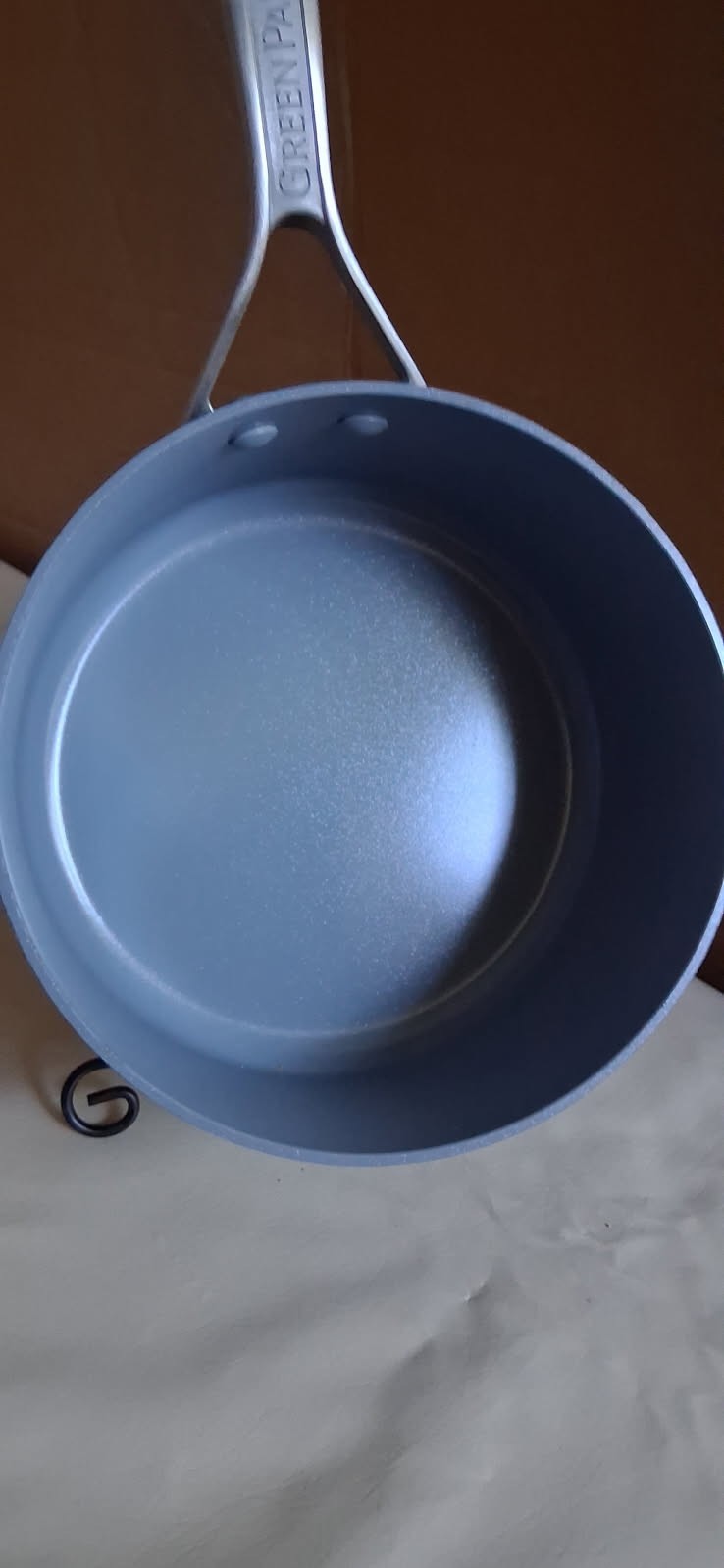 GreenPan Hard Anodized Non-Stick Ceramic 2.5 Qt Saucepan With Lid