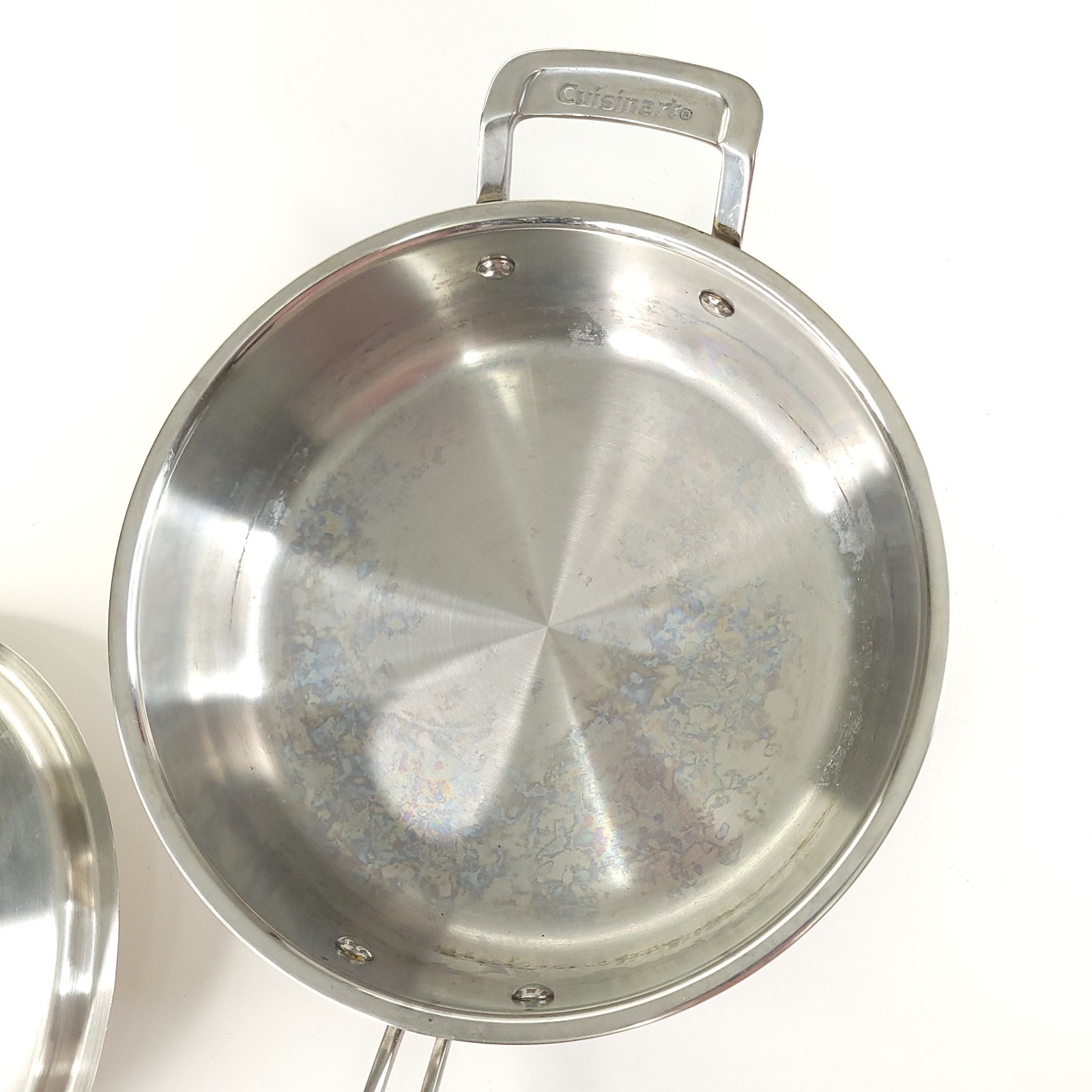 Cuisinart Multiclad Pro 3.5 Qt Stainless Steel Sauté Pan With Lid MCPS33-24HN