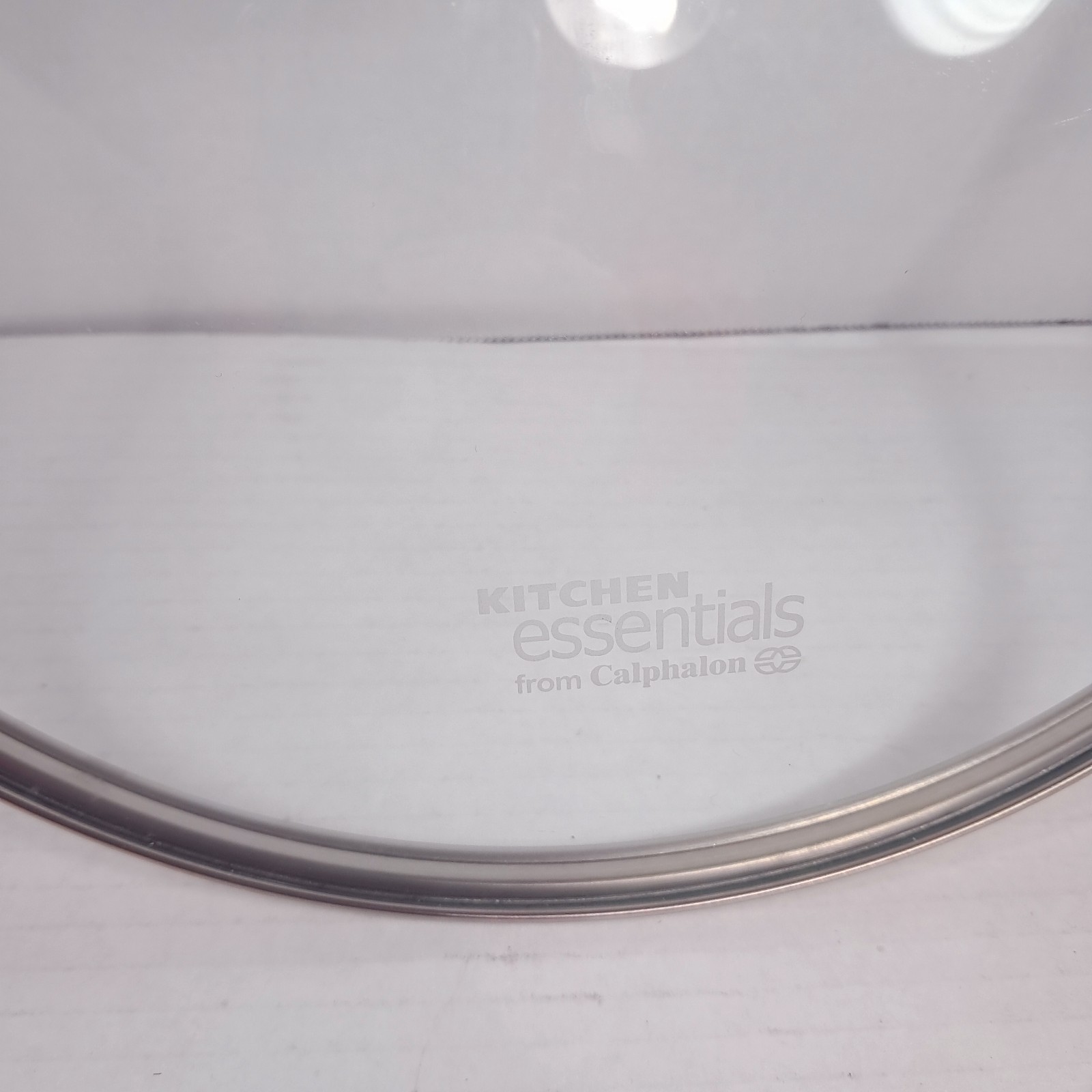 Kitchen Essentials from Calphalon Glass Replacement Lid 11.75 Inner 12.25 outer