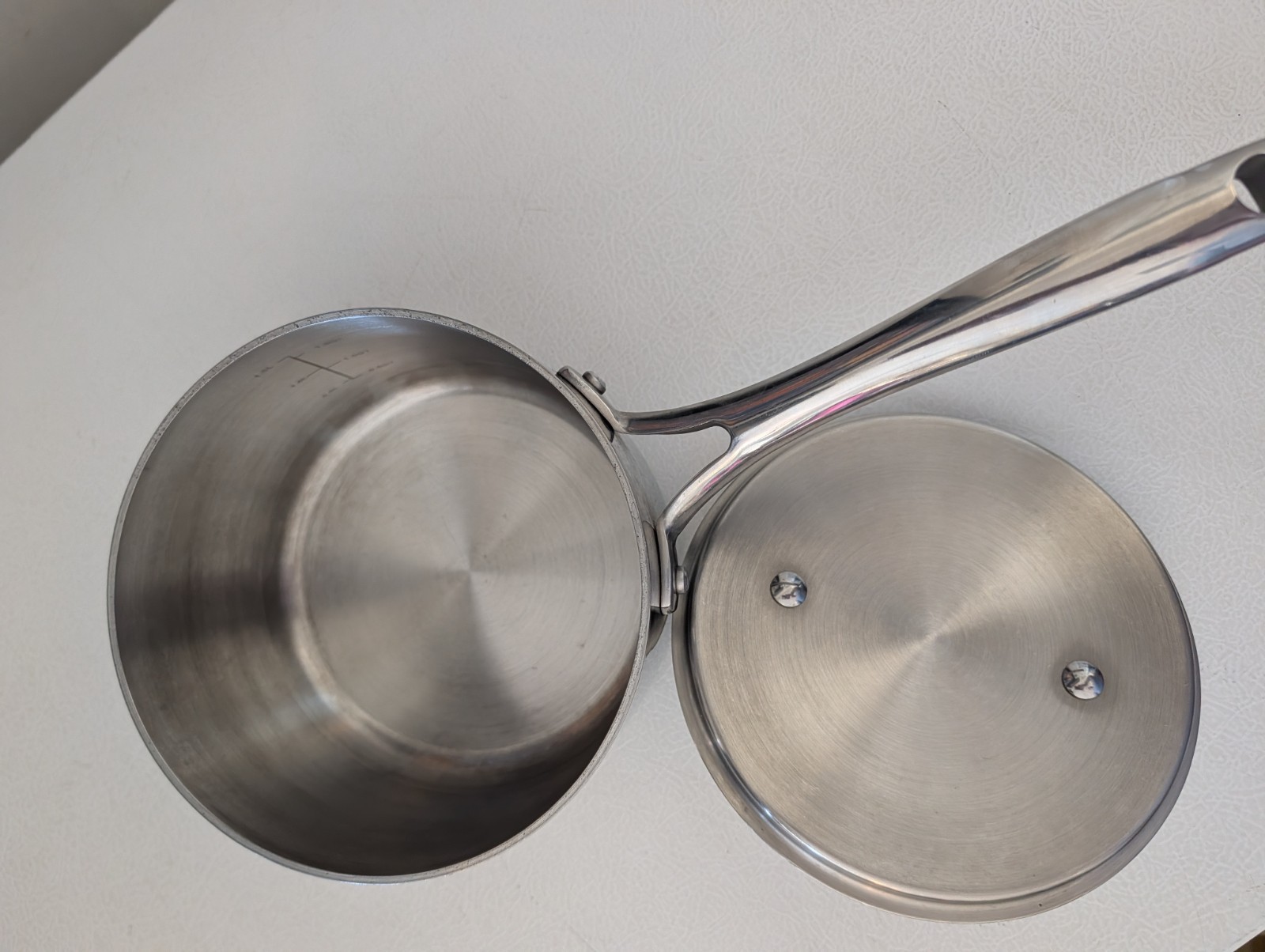 Tramontina Signature Tri Ply Clad 2 Qt Stainless Steel Sauce Pan Lid Induction
