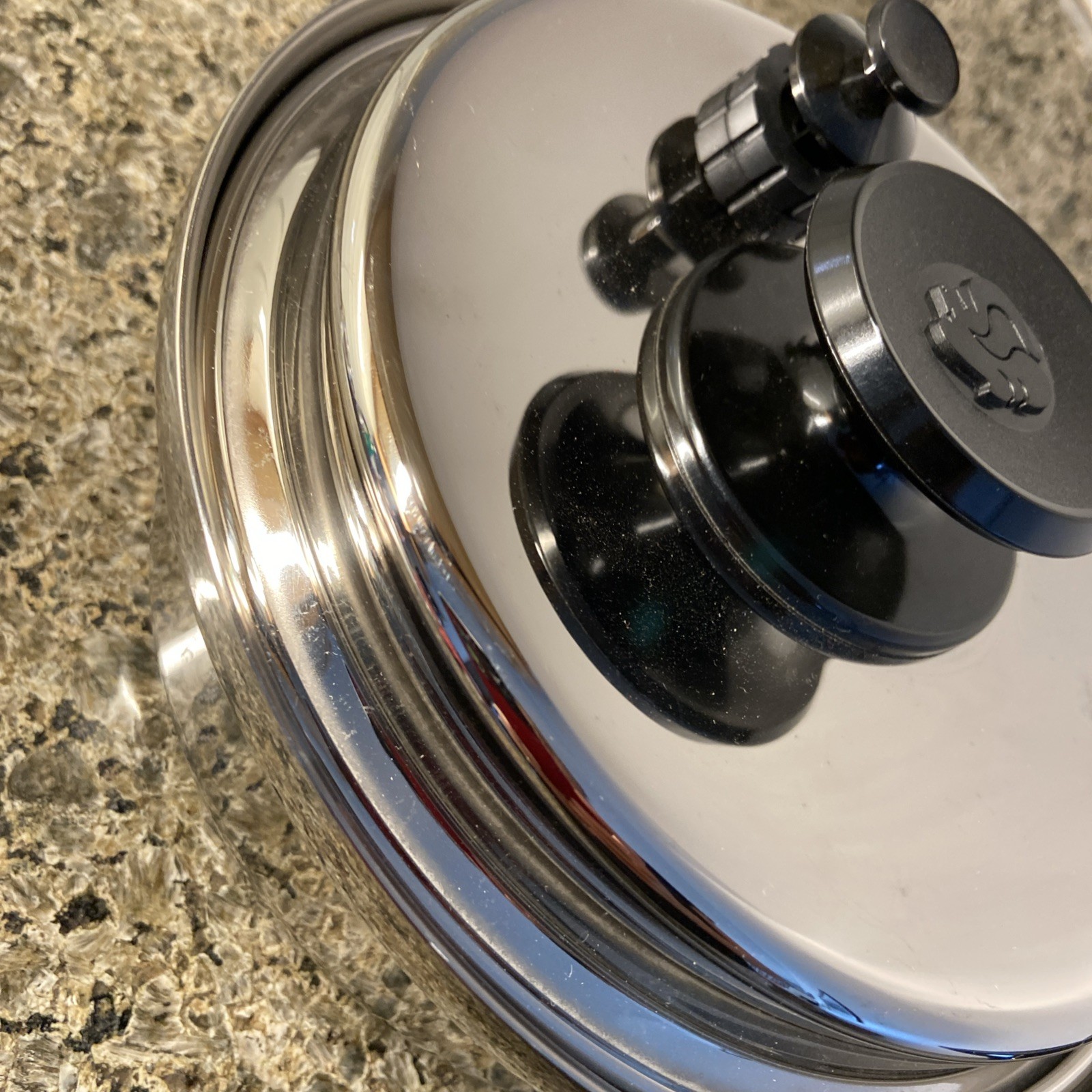 Royal Prestige 7 Ply SS Titanium Silver Alloy Copper 1 Qt Sauce Pan 7.5” W/ Lid