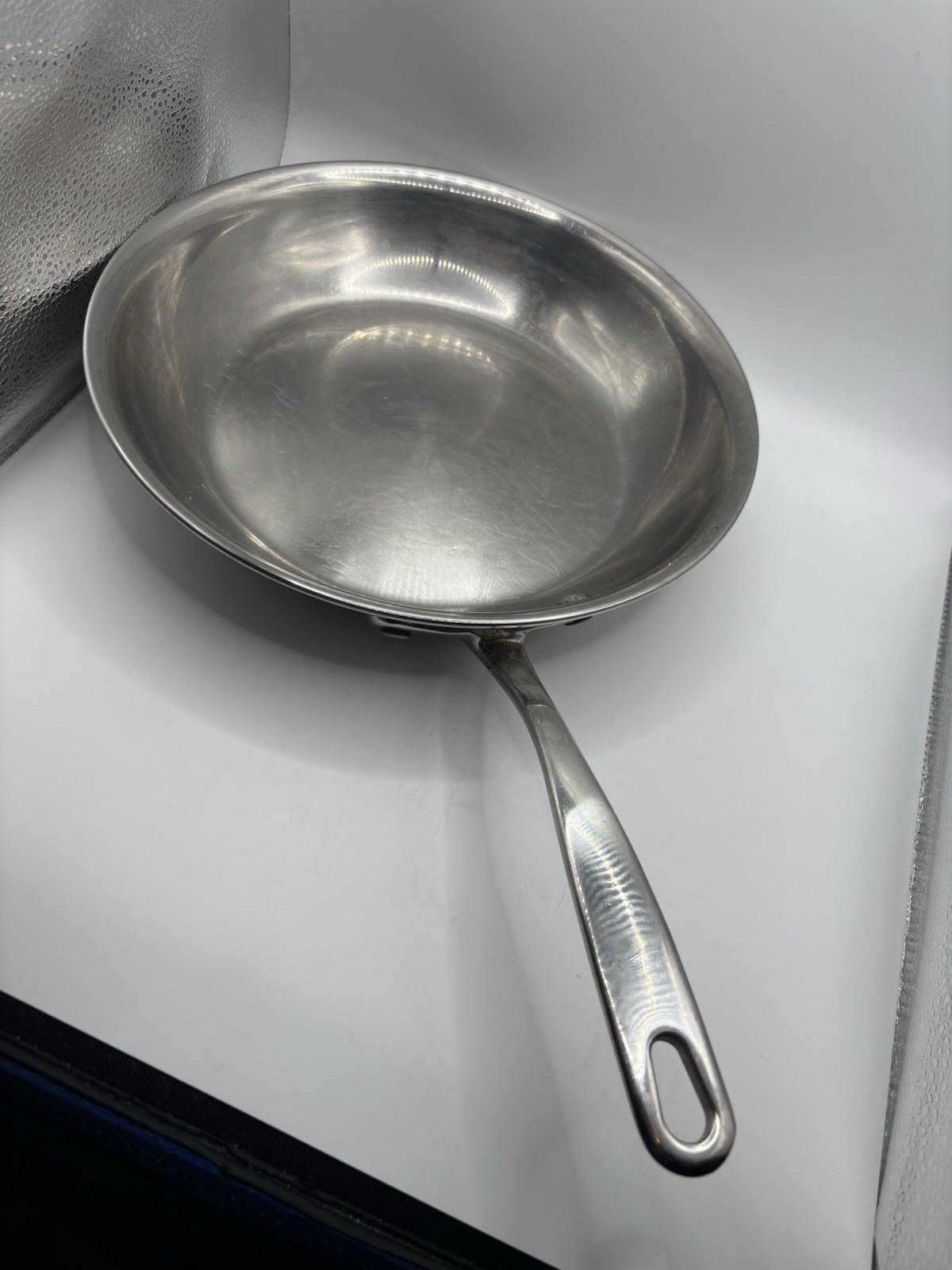 Club Pro Cuisine Frying Pan Skillet Stainless Steel copper bottom 10” Cookware