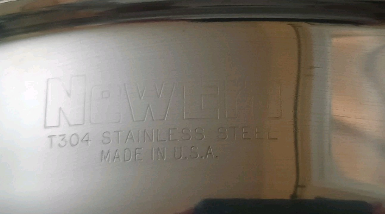 New Era T304 Stainless Dual Handle Steamer Insert ONLY Fits 7″ – 7 .5″ Pan USA