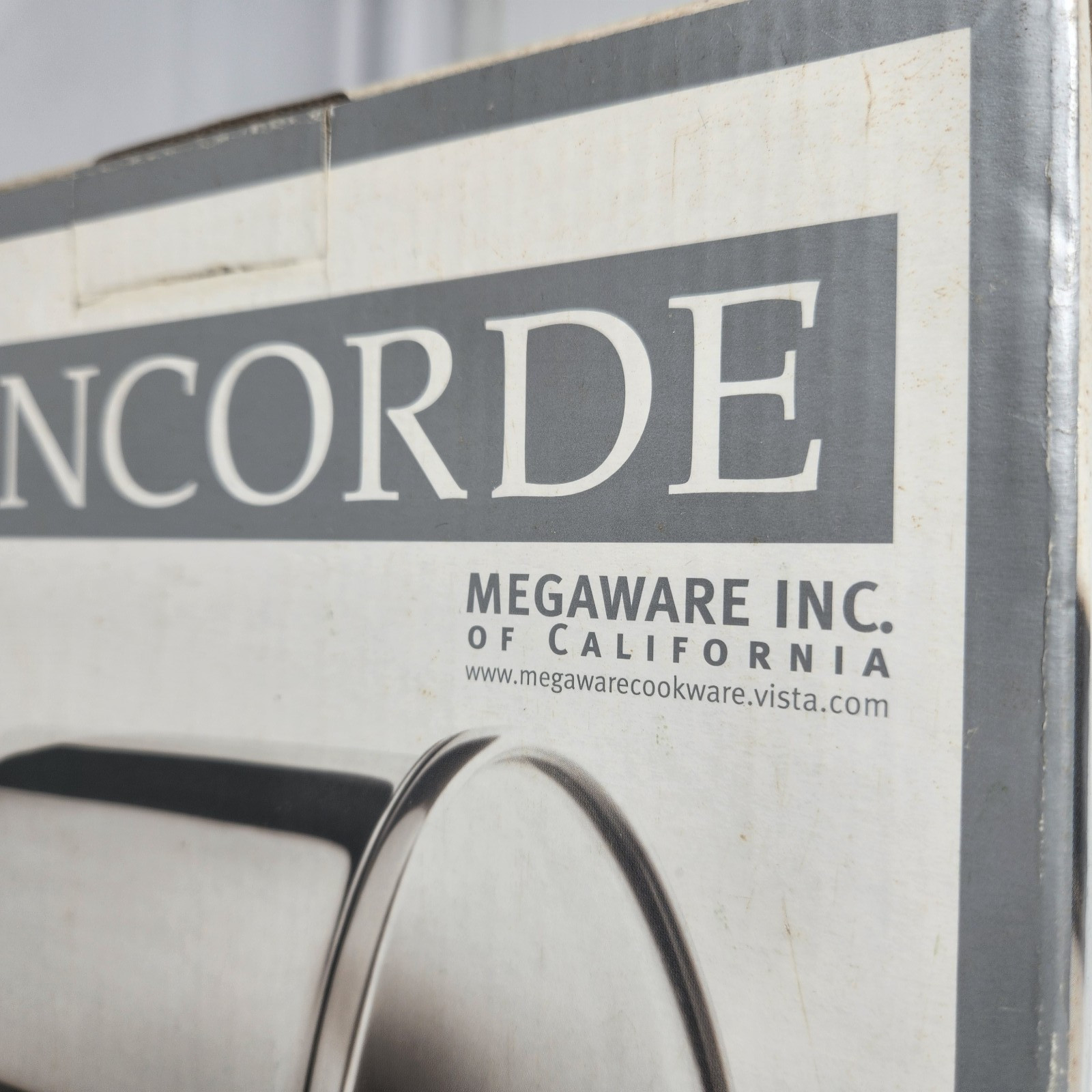 Vtg CONCORD New 3 Qt Open Saucepan Teflon Coating on 18/10 Stainless Steel NEW