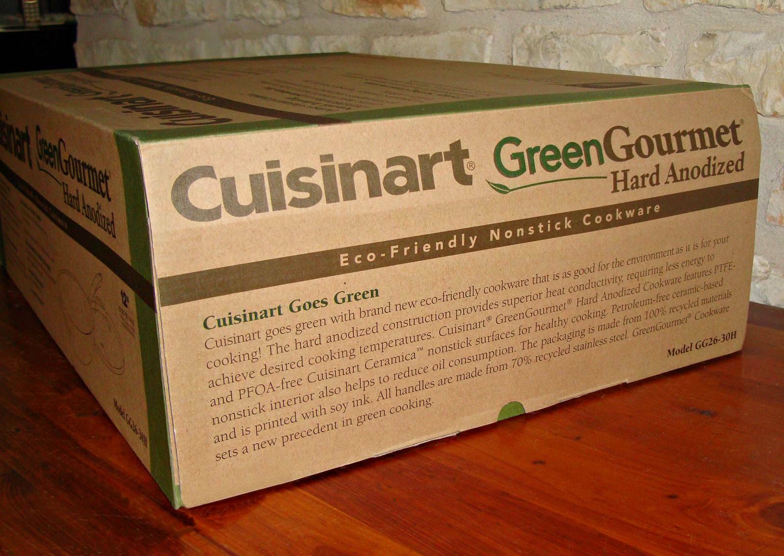 【NEW】CUISINART GG26-30H GREEN GOURMET 12-INCH STIR FRY PAN – BLACK