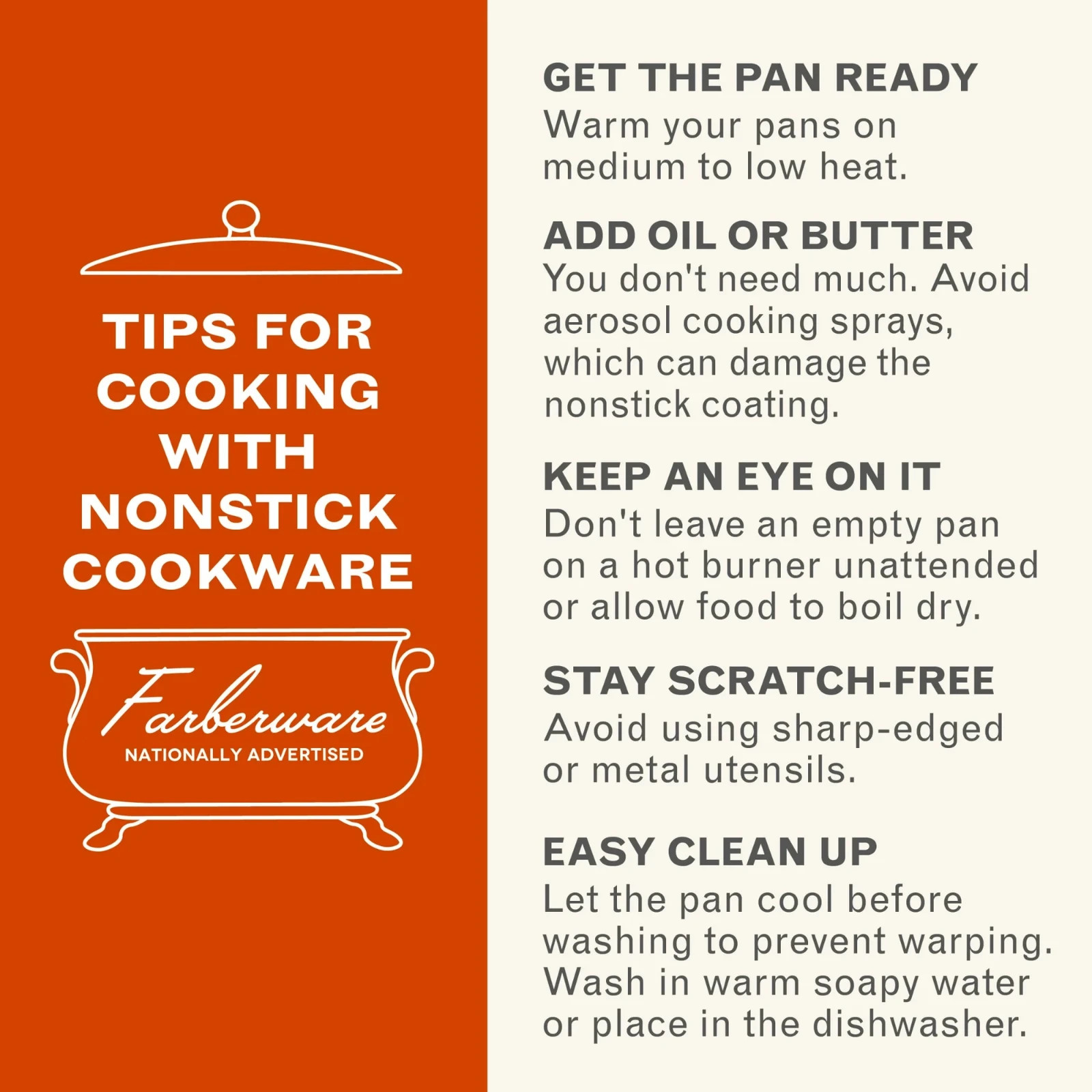 Farberware Easy Clean 8 Inch Nonstick Frying Pan / Skillet, Dishwasher Safe, 2PK