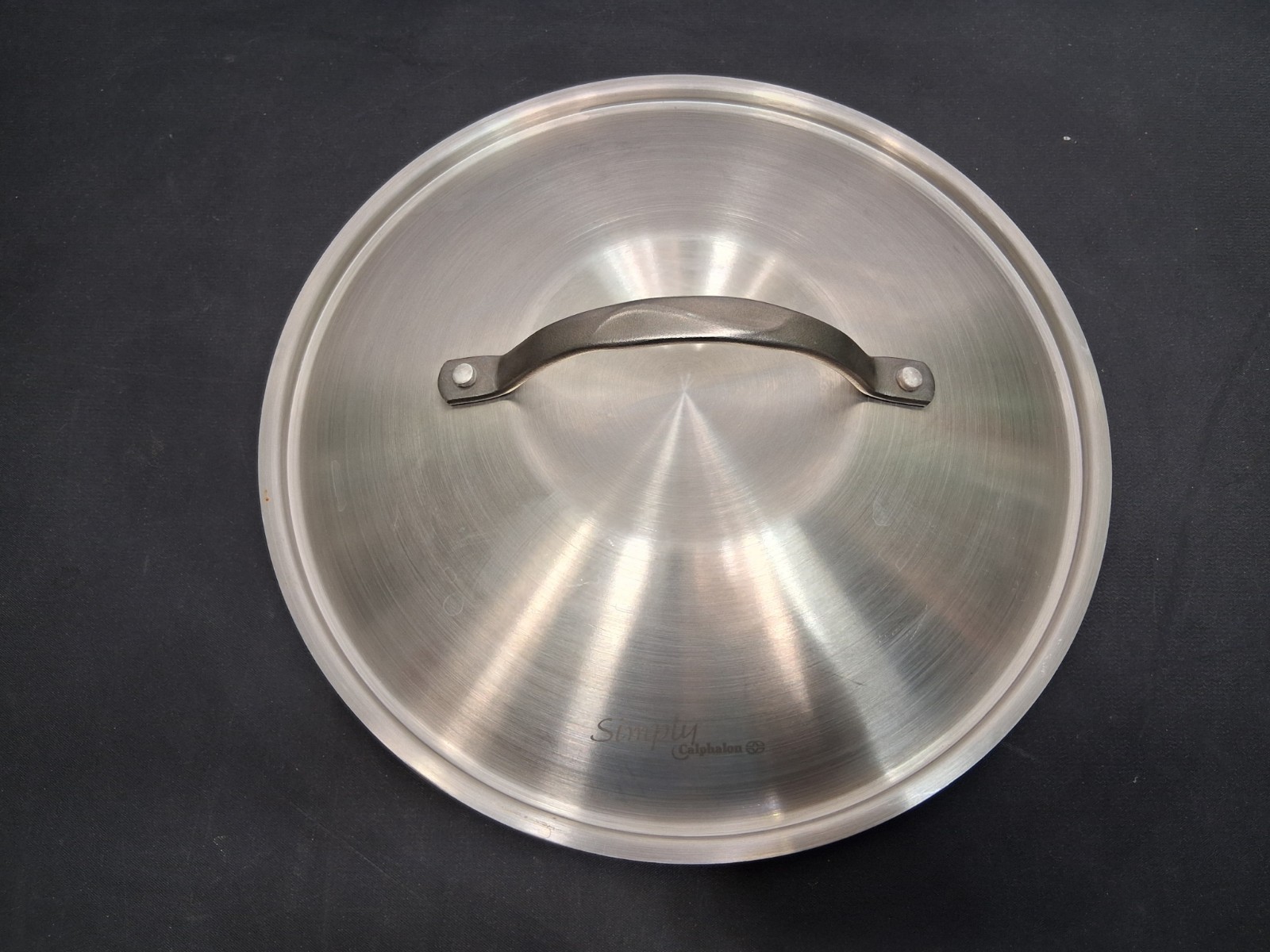 Simply Calphalon Stainless Steel Pot Pan Replacement Lid Only 10.25″ Inch Outer